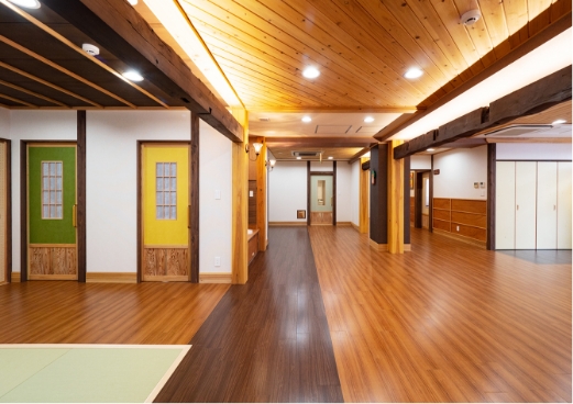 夏は涼しく、冬は暖かい