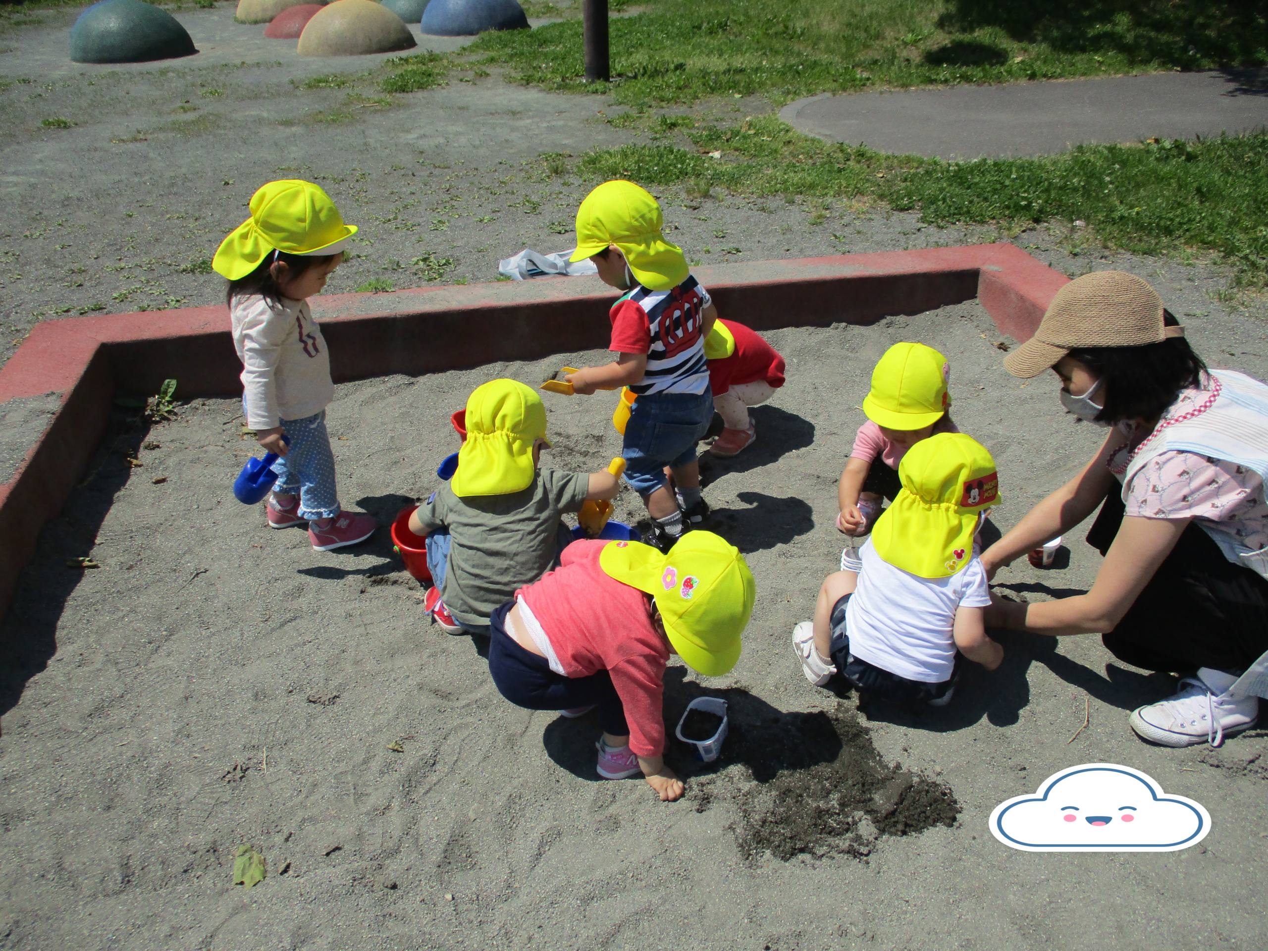 新川園　ポカポカ🌞公園でのひと時…