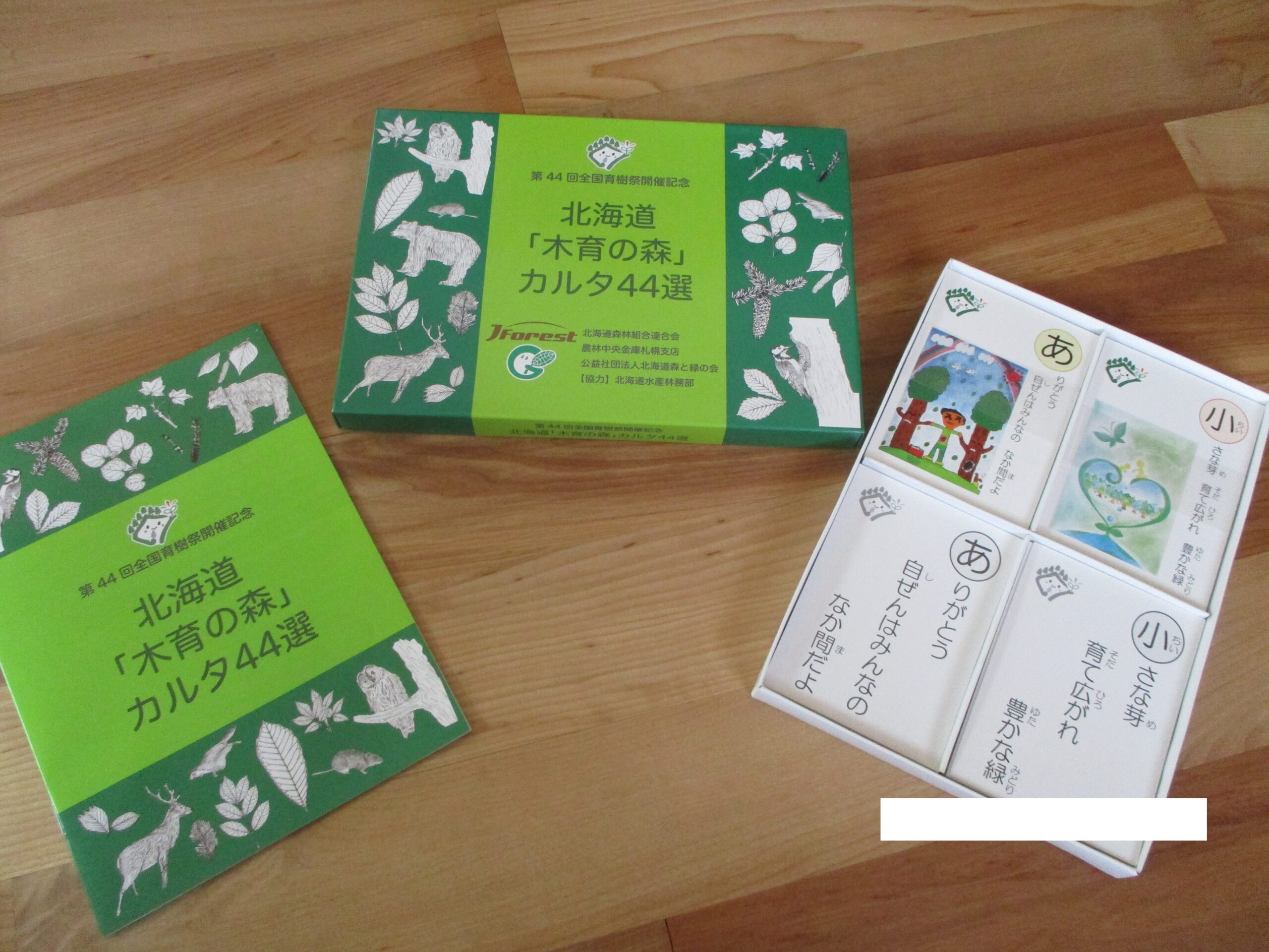 北海道　木育の森　カルタ