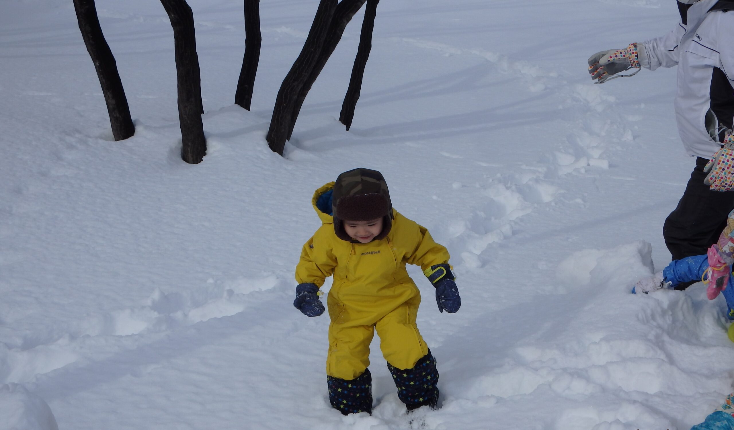 新川園　雪あそびシーズン到来！