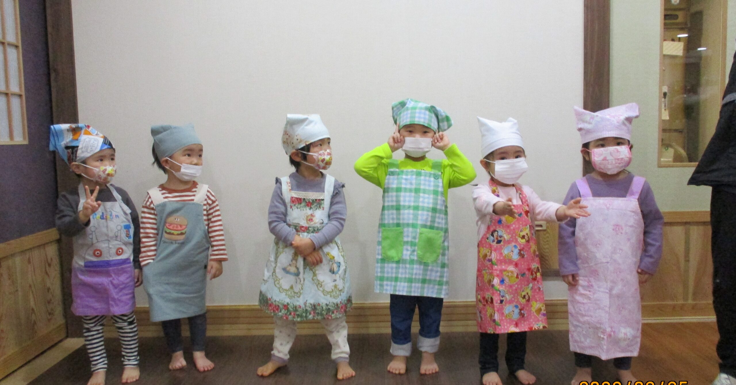 新川園　２歳児クッキング🍪