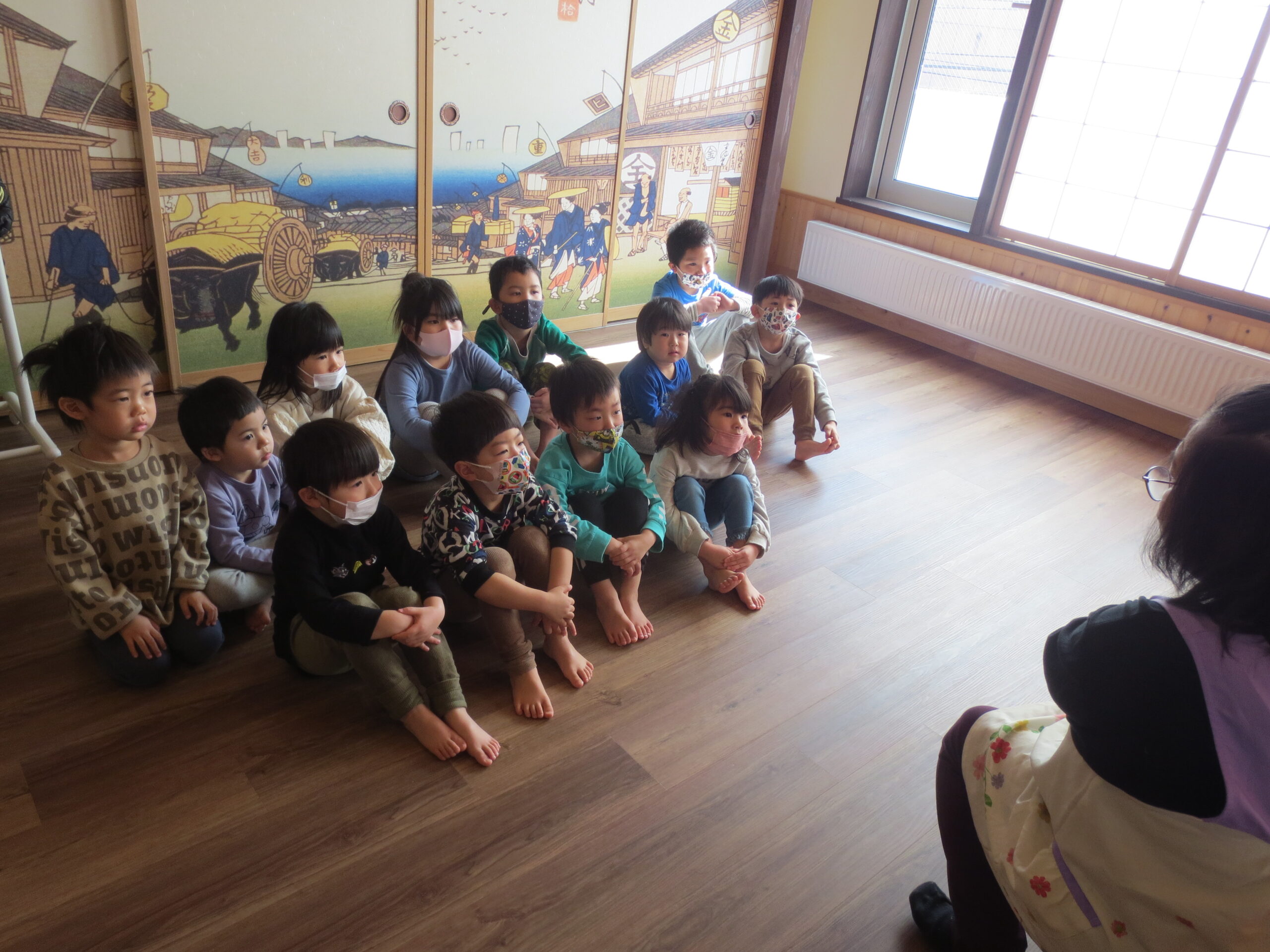 もうすぐもも組さん！