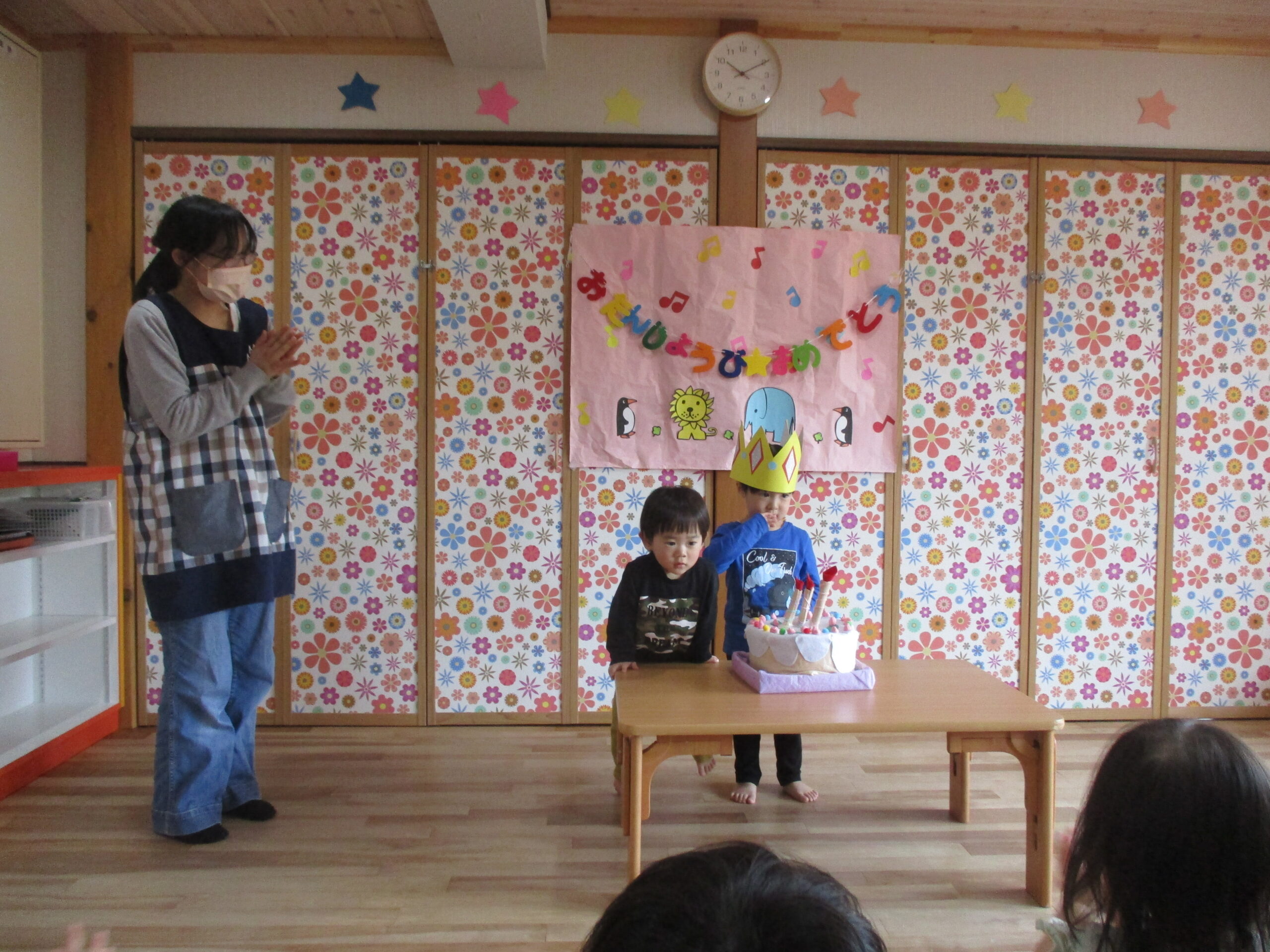 白石園　お誕生会