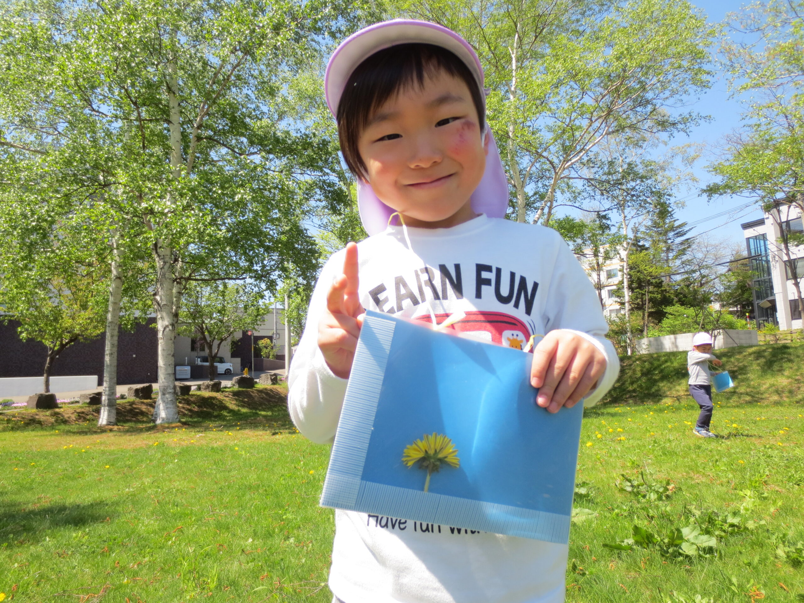 南の沢保育園　子どもたちが見つけた春！