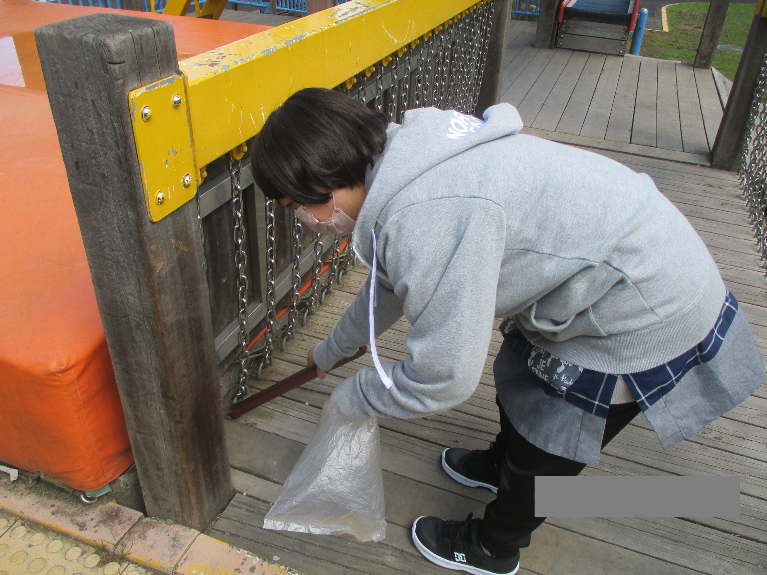 藤野園　安全確認！