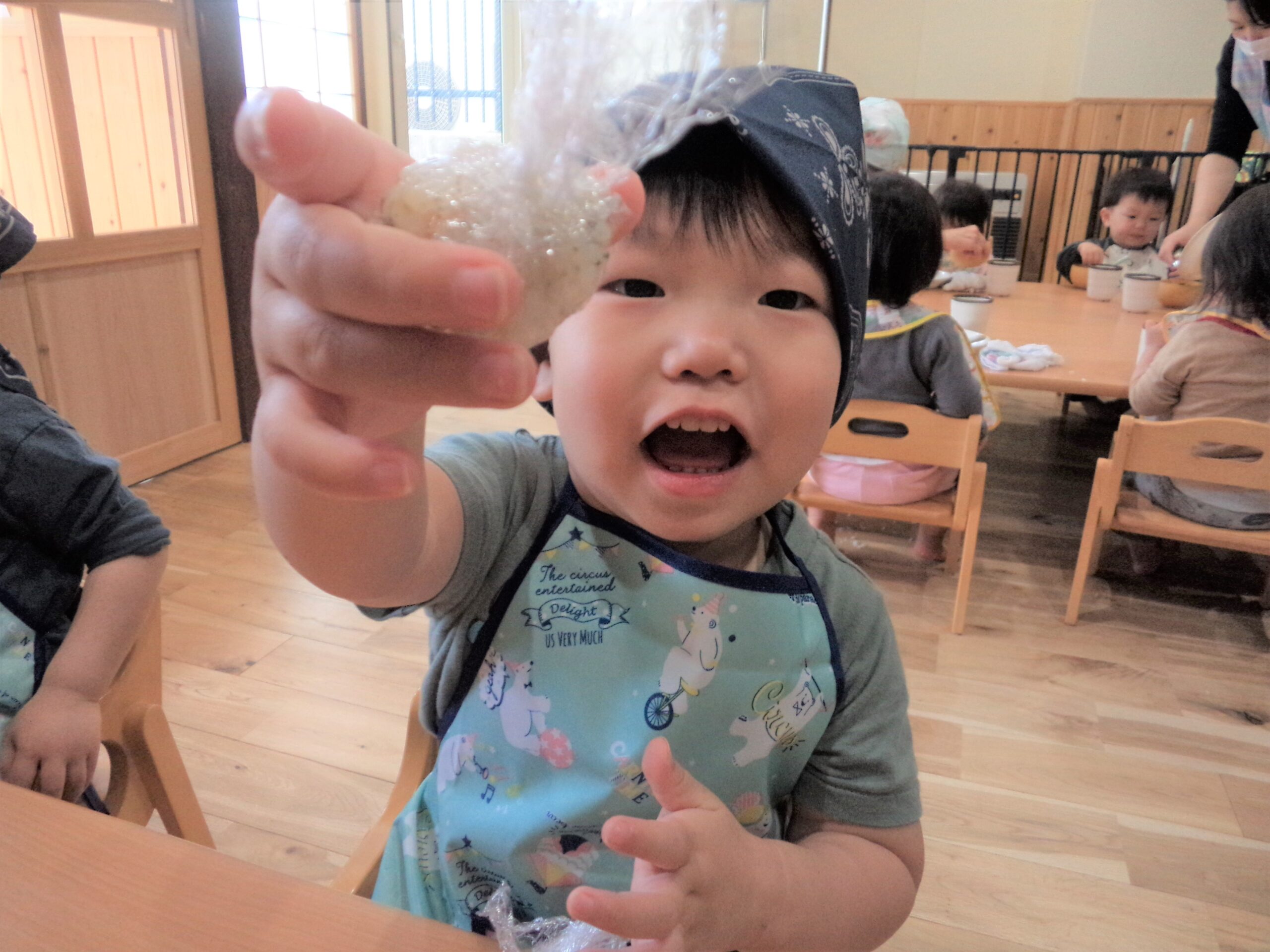 南の沢園　おにぎりクッキング🍙