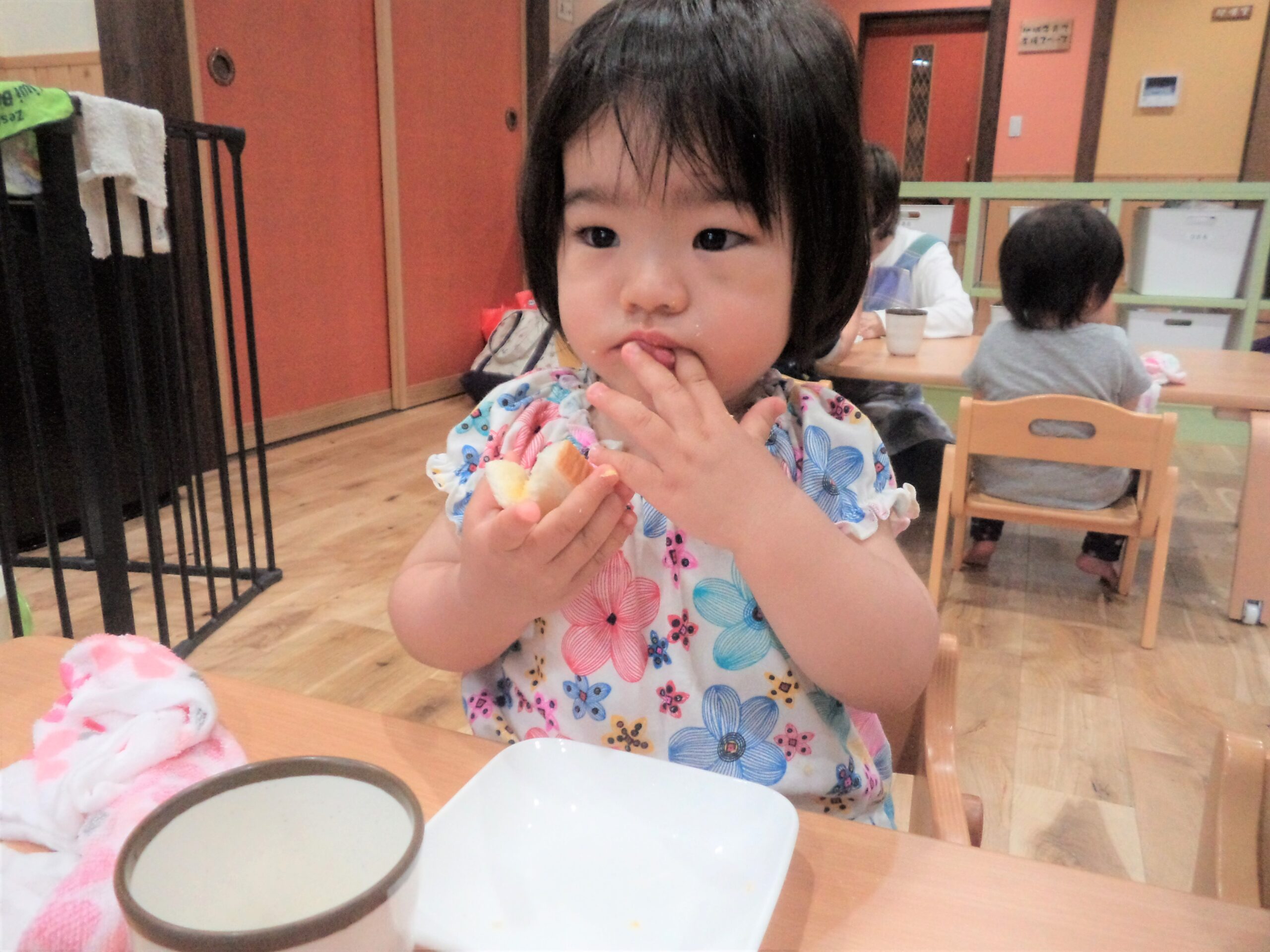 南の沢園　ジャムサンドに挑戦！