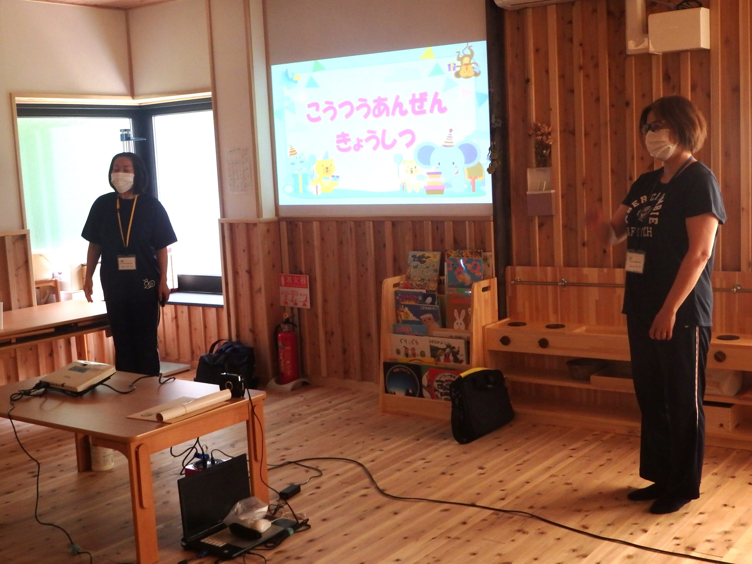 宮の森保育園　交通安全教室