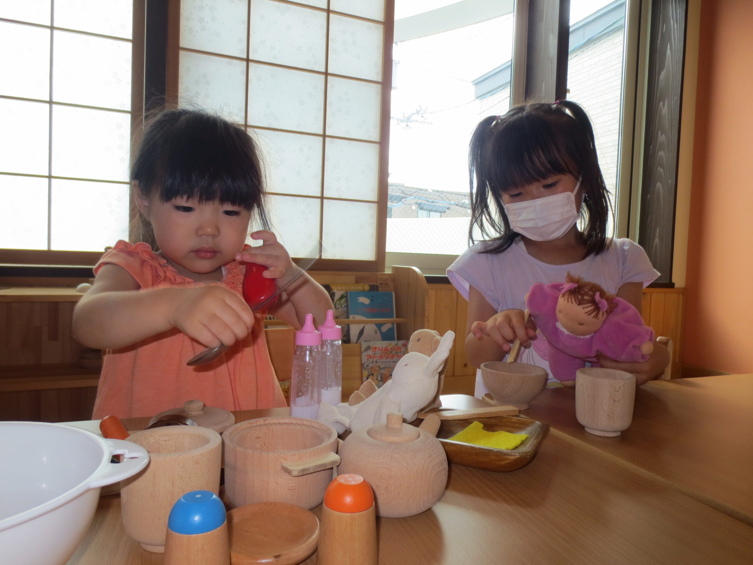 南の沢園　★乳児クラス・幼児クラス交流★