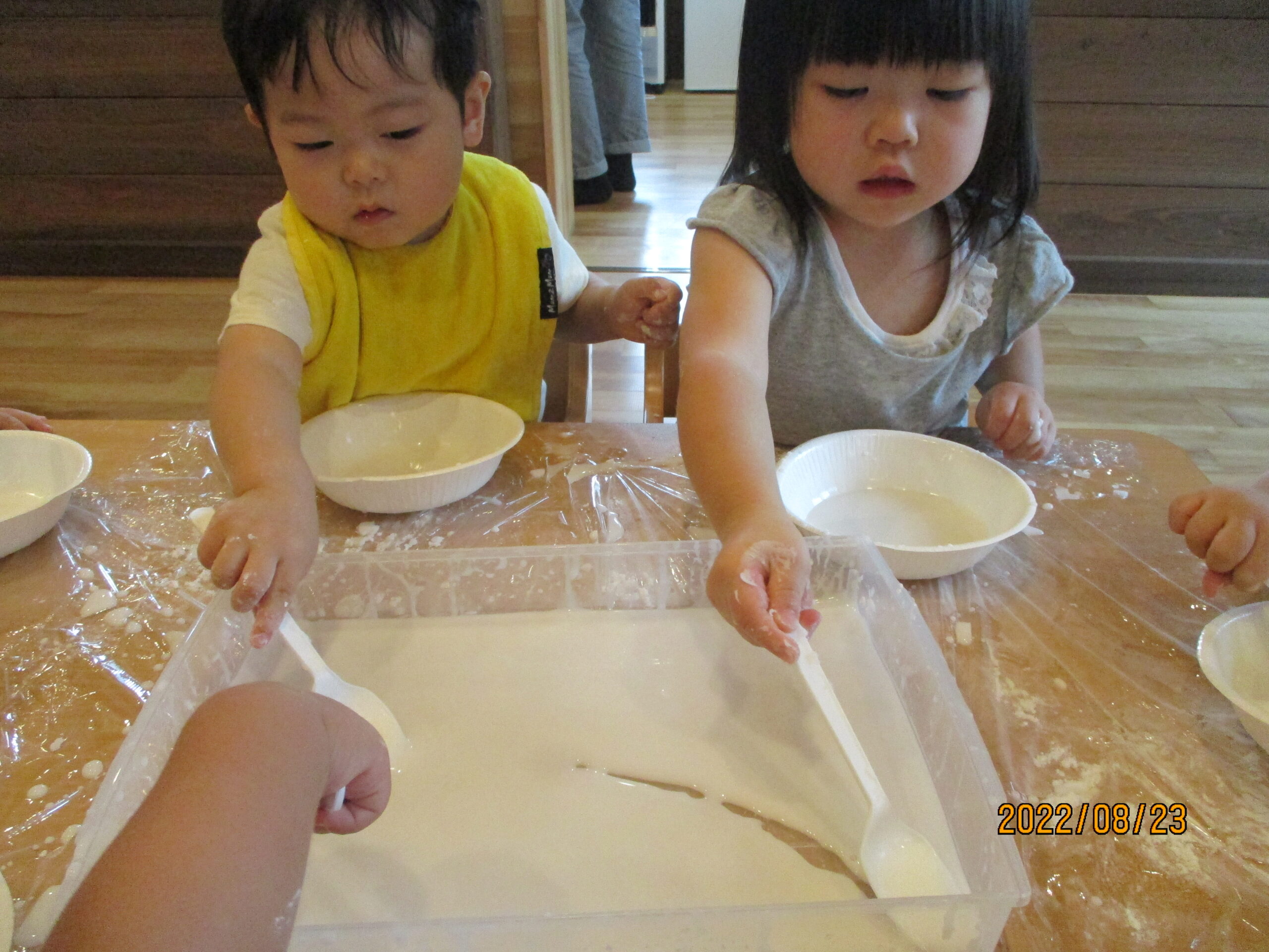 藤野園　感触遊び第２弾！！