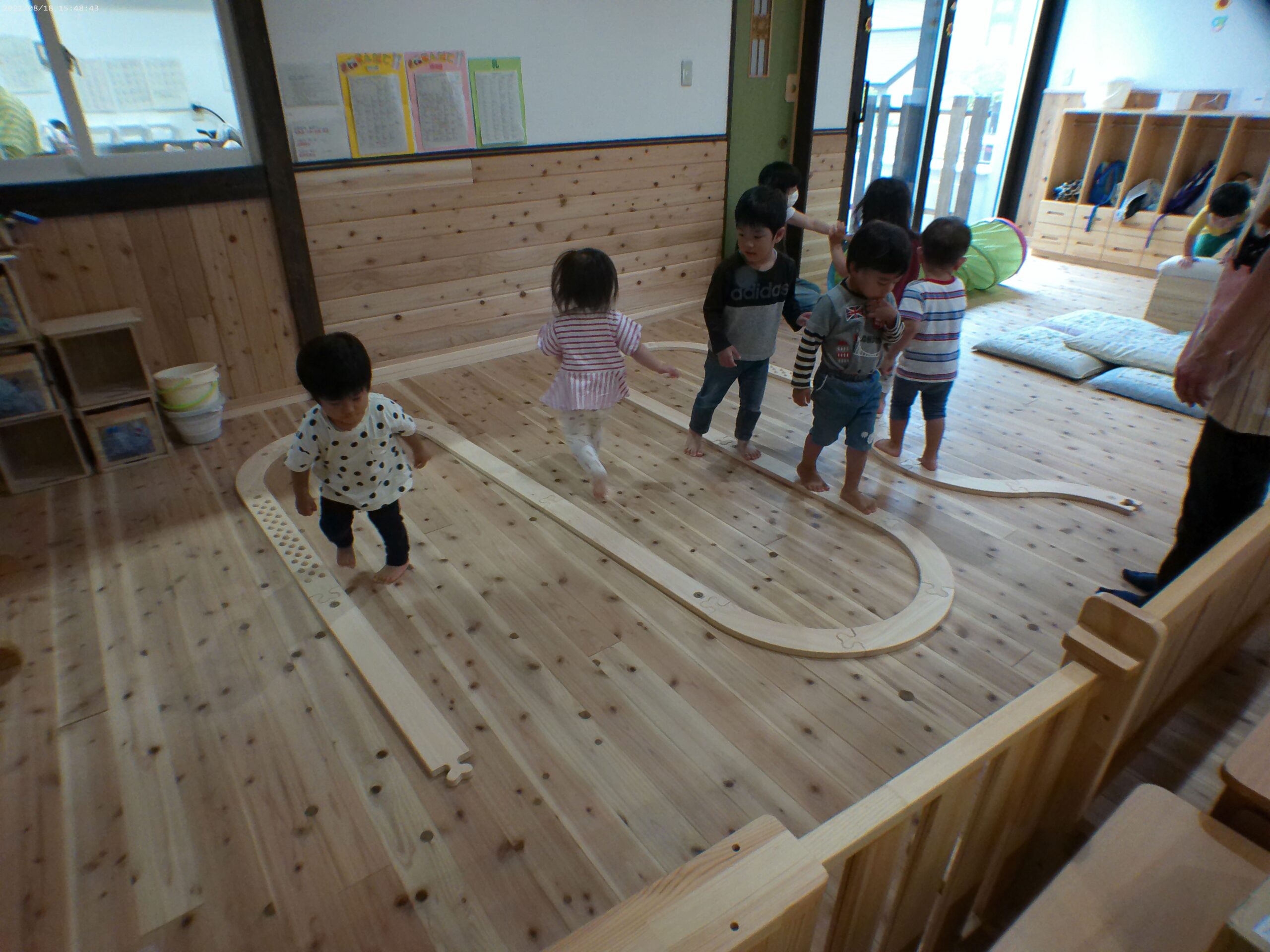 宮の森保育園　木育サーキット🌳