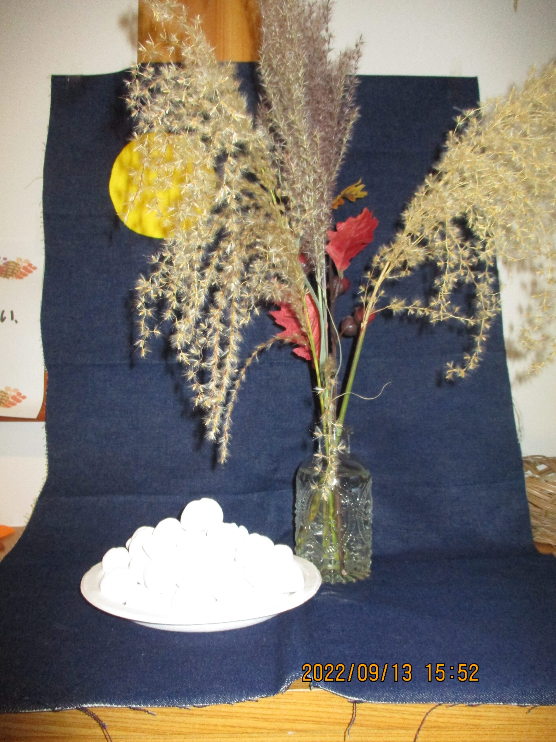 白石園　🌙お月見でしたね🌙