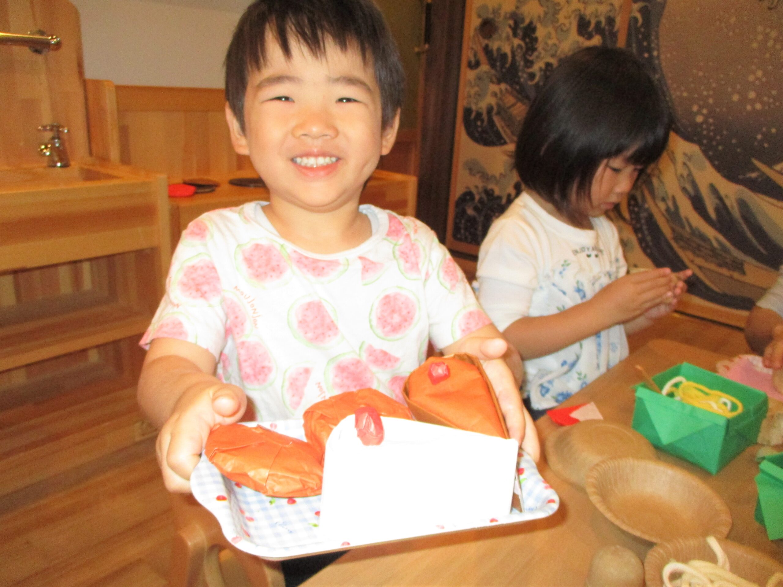 【藤野園】食べ物やさんごっご✨