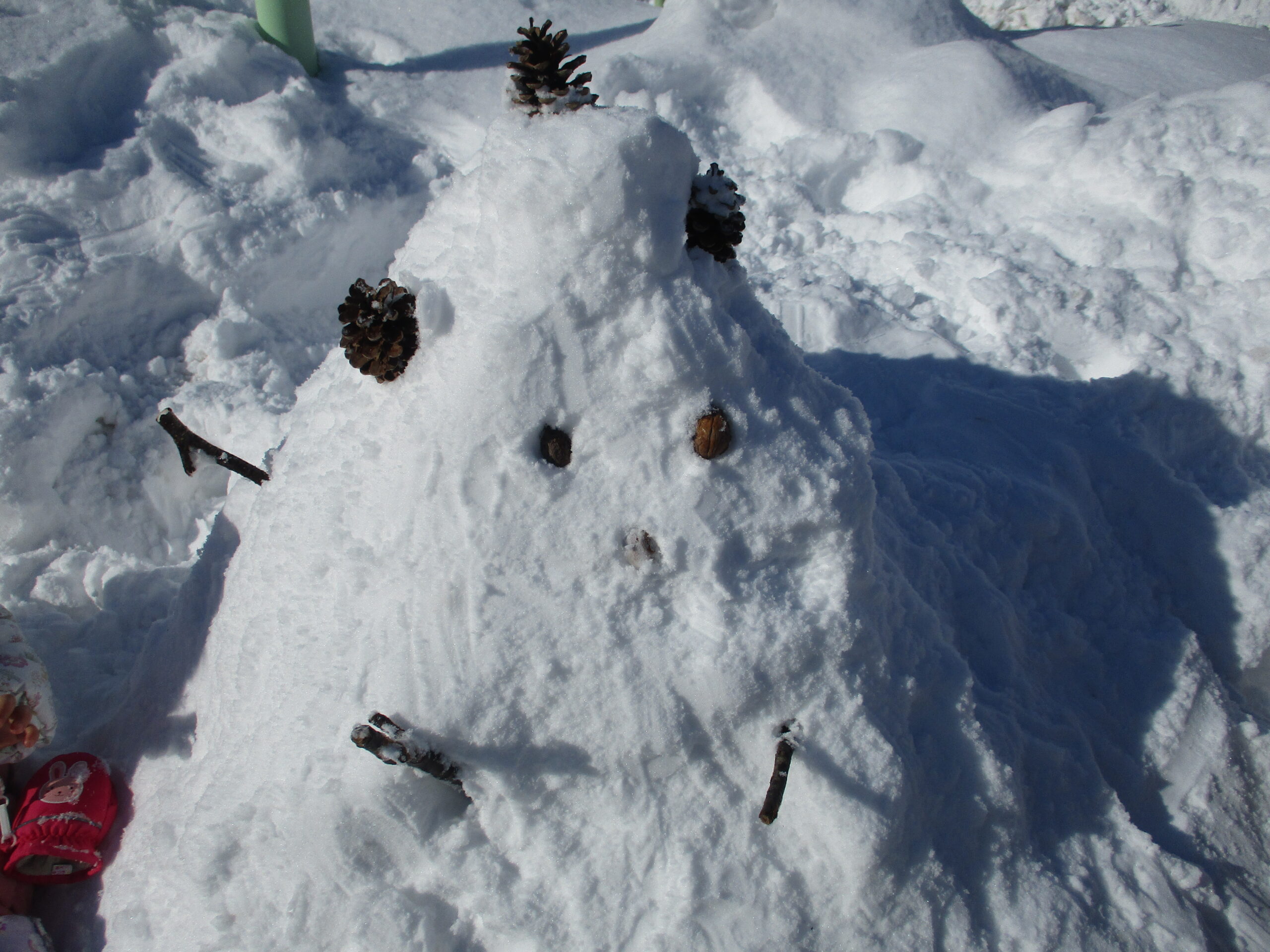 新川園　くり組 雪遊び⛄