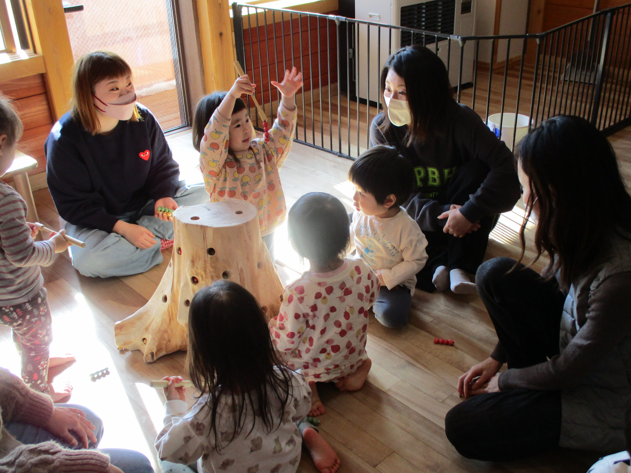 白石園　🌳　保育参観　🌳