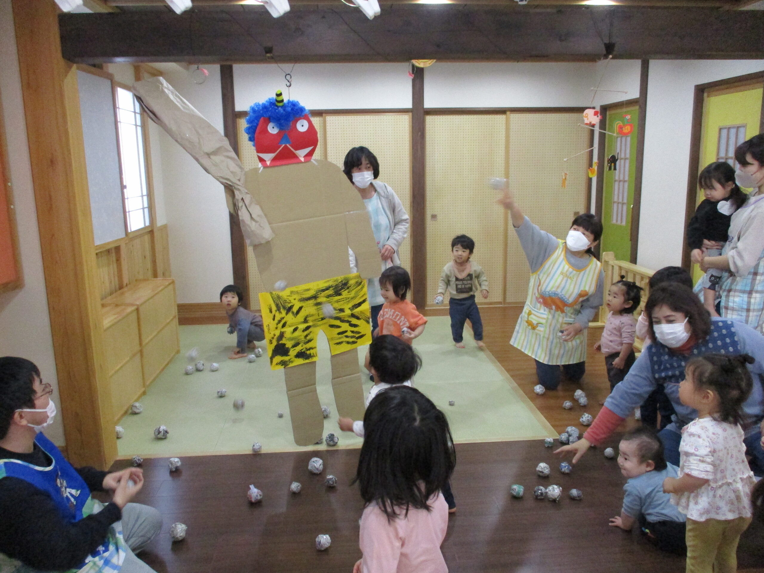 新川園　節分👹