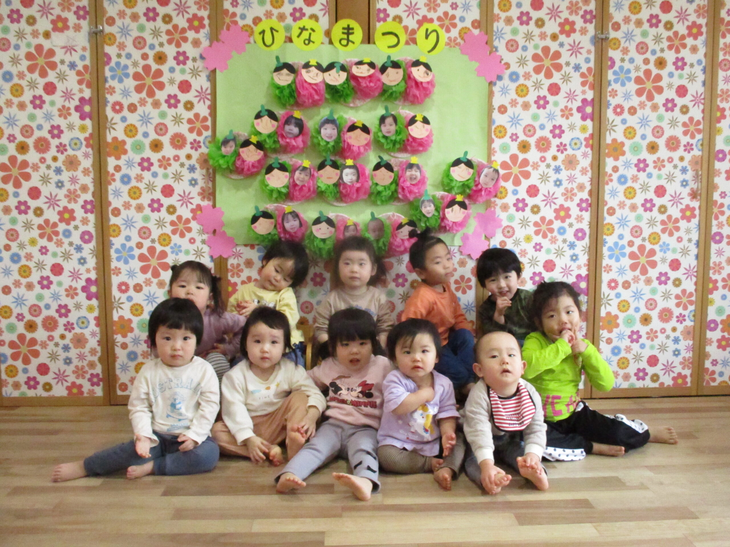 白石園　🍑ひな祭り会🍑　