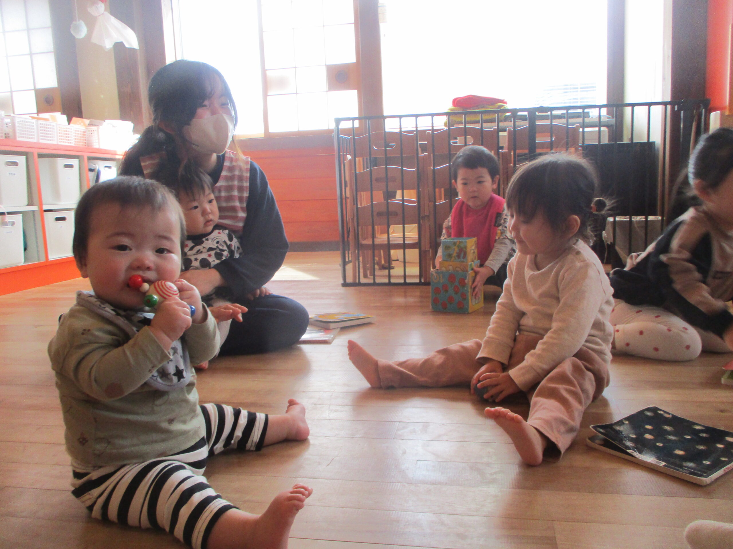 藤野園　朝の活動