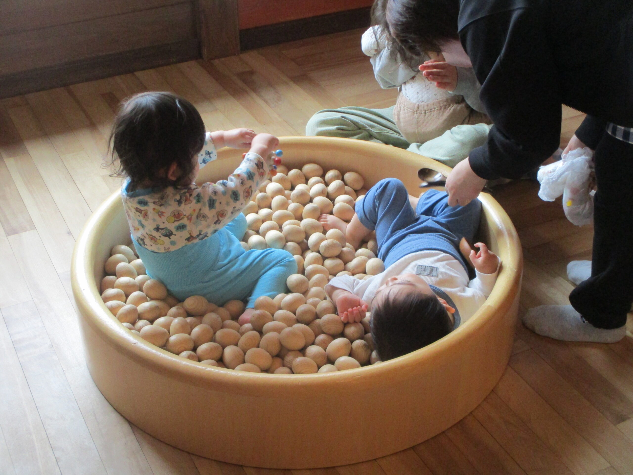 藤野園　睡眠前後の遊び♪