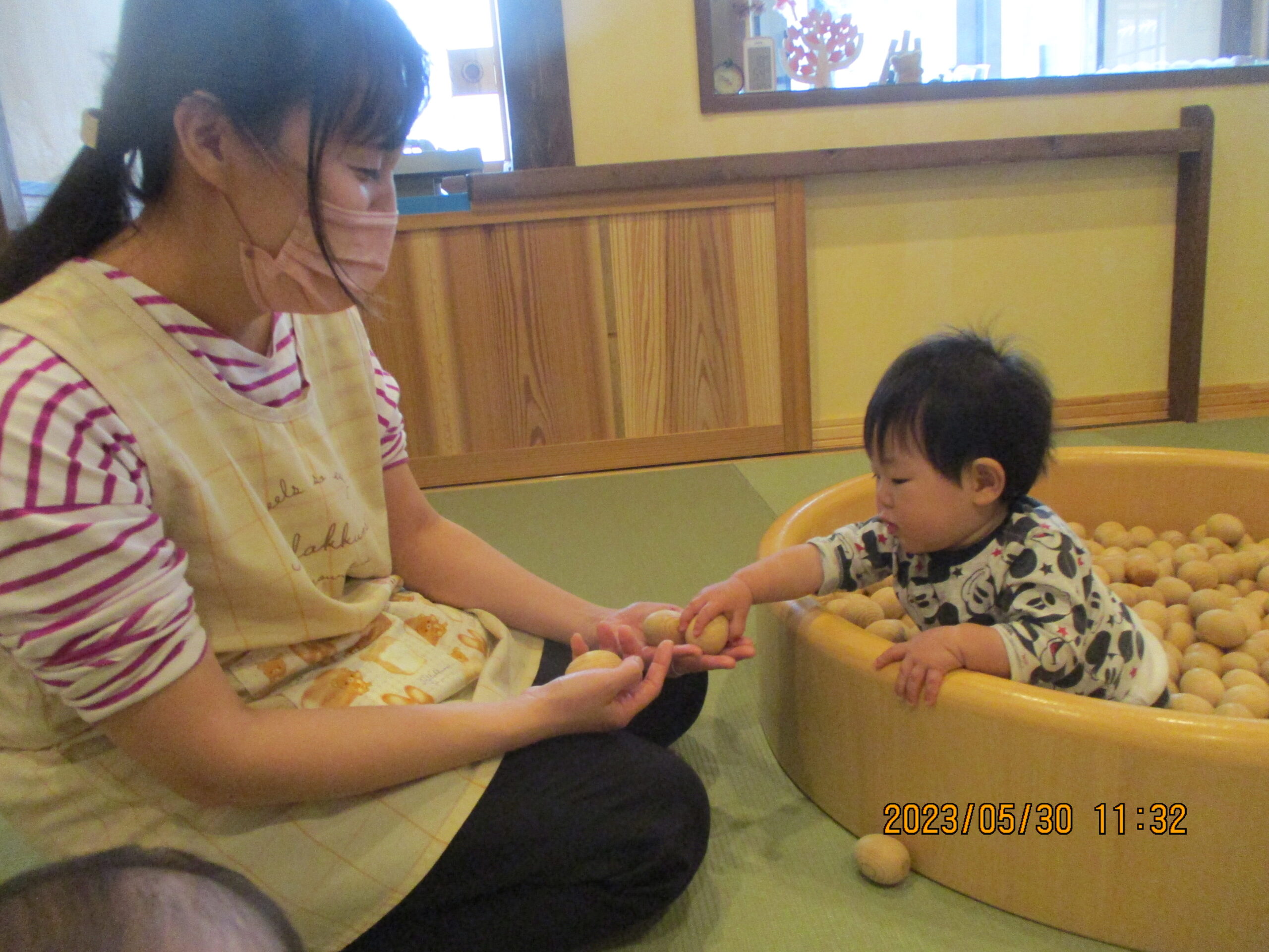 藤野園　寝る前のひとコマ