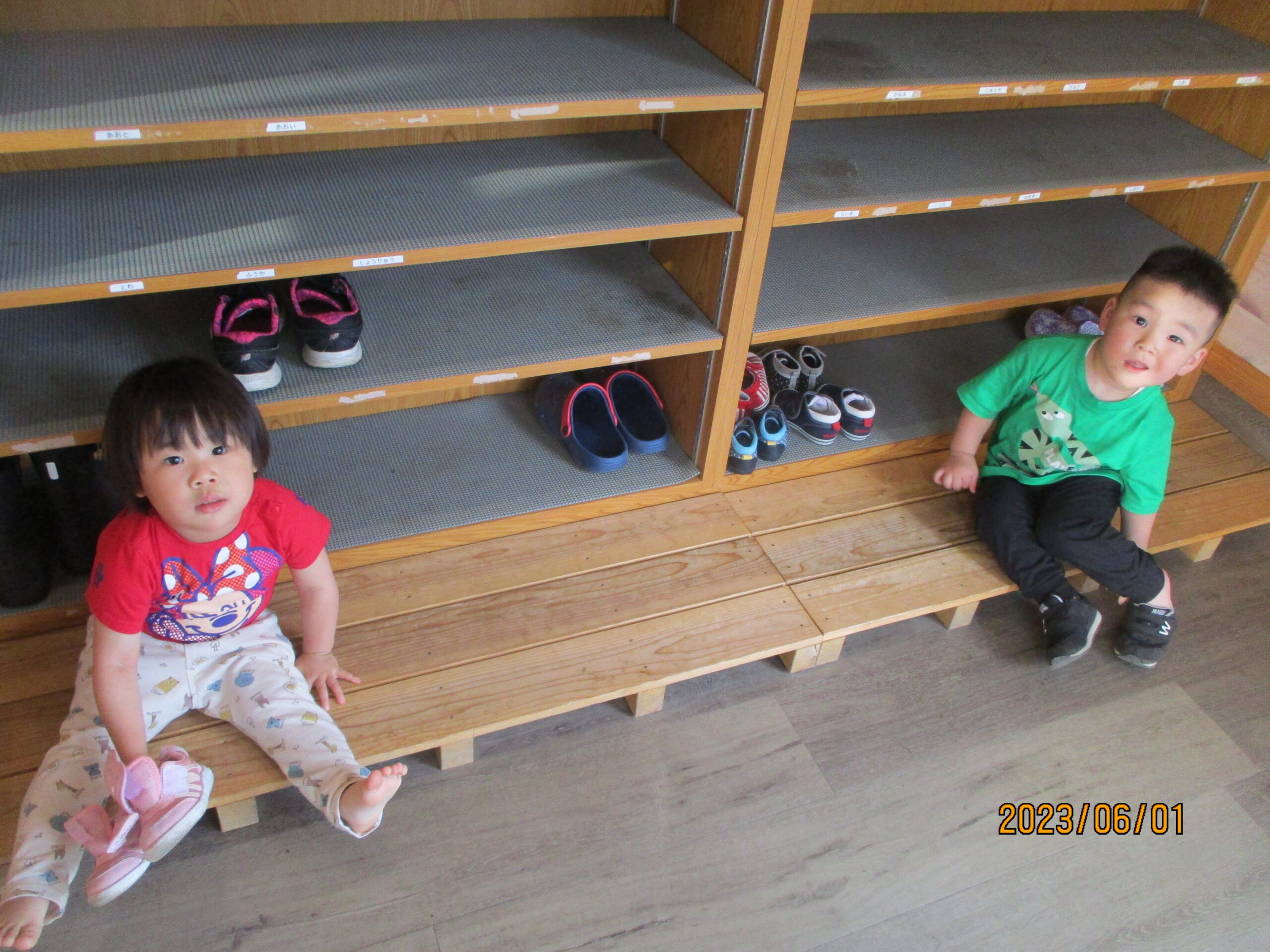 藤野園　お水をあげたよ♪