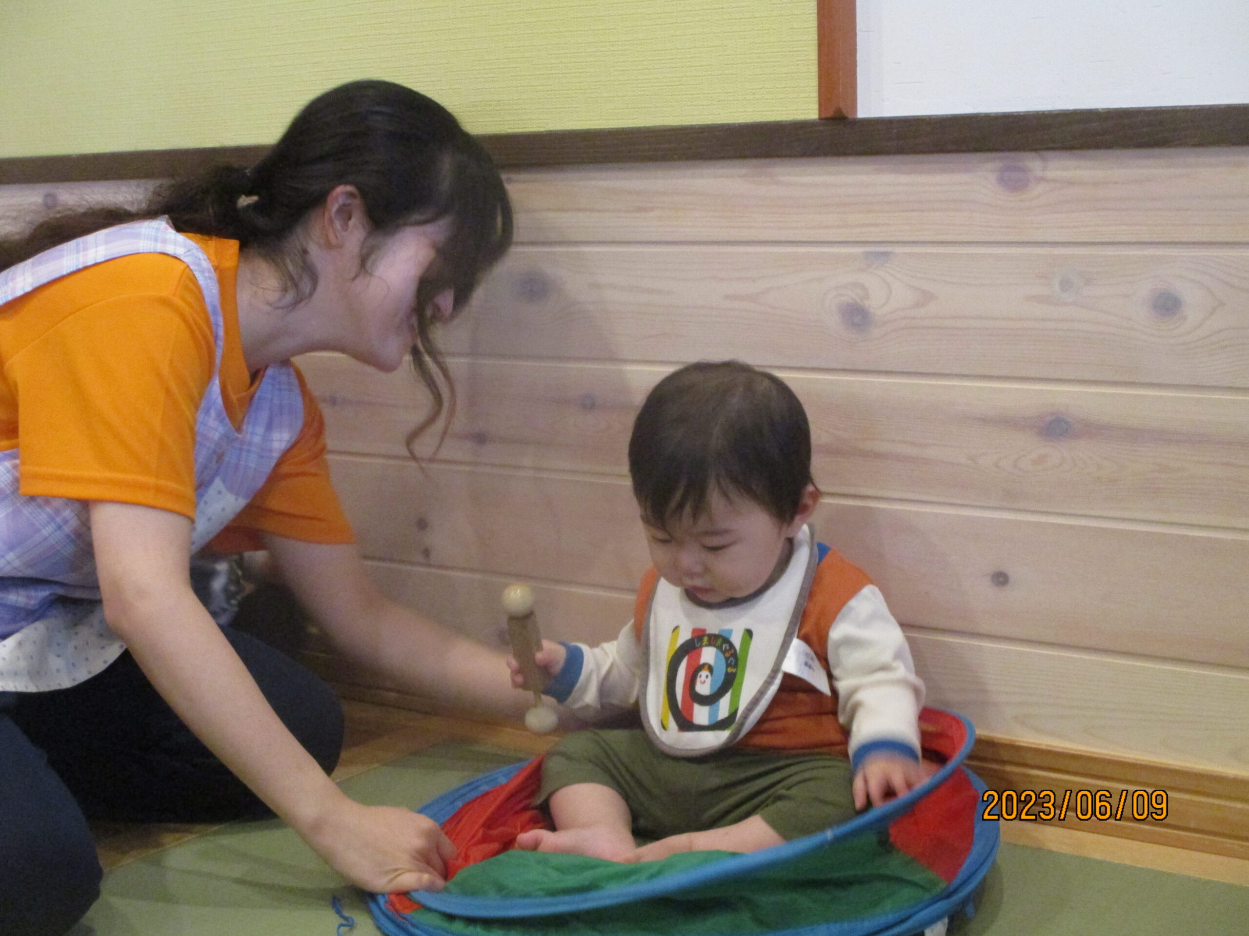 藤野園　どんぐり組　トンネルへようこそ♪