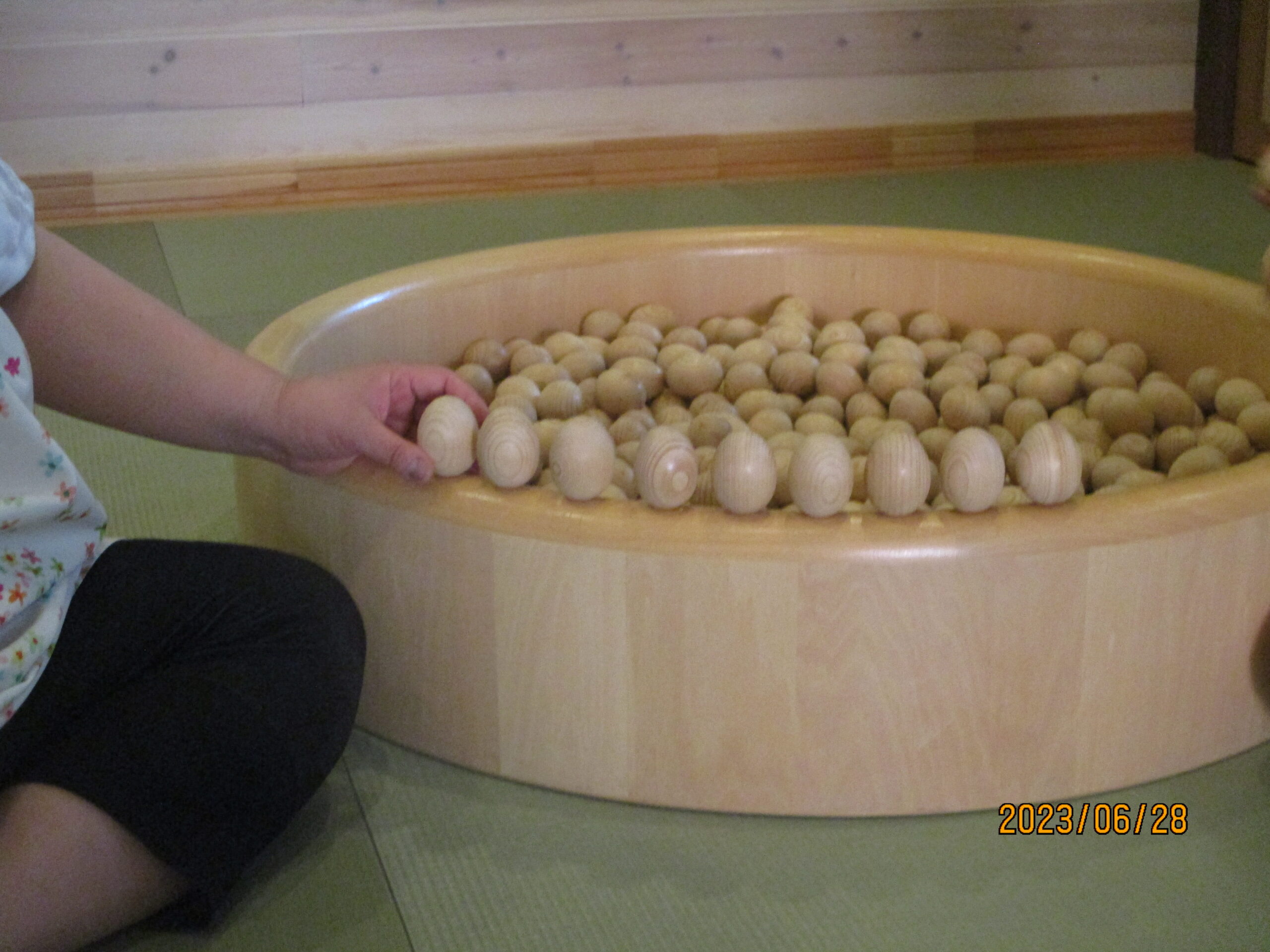 藤野園　木のたまごちゃん、こんな遊び方もできるよ！