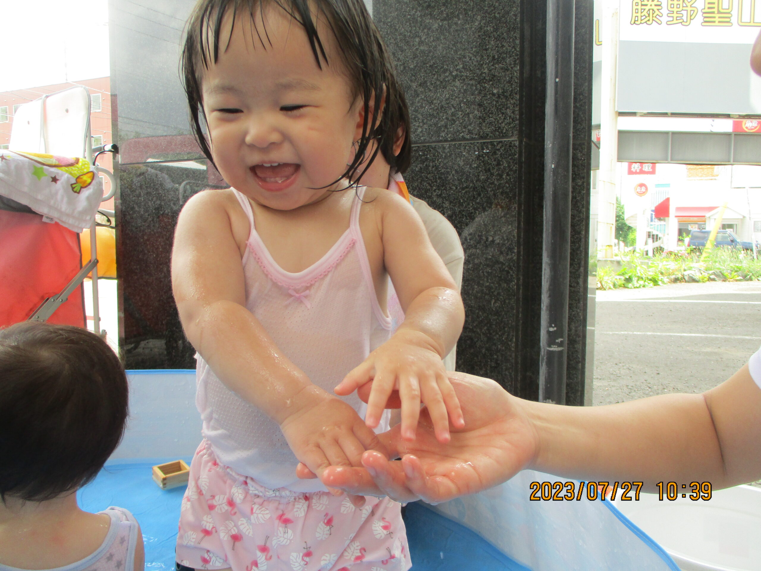 藤野園　水の音、涼しいな♪