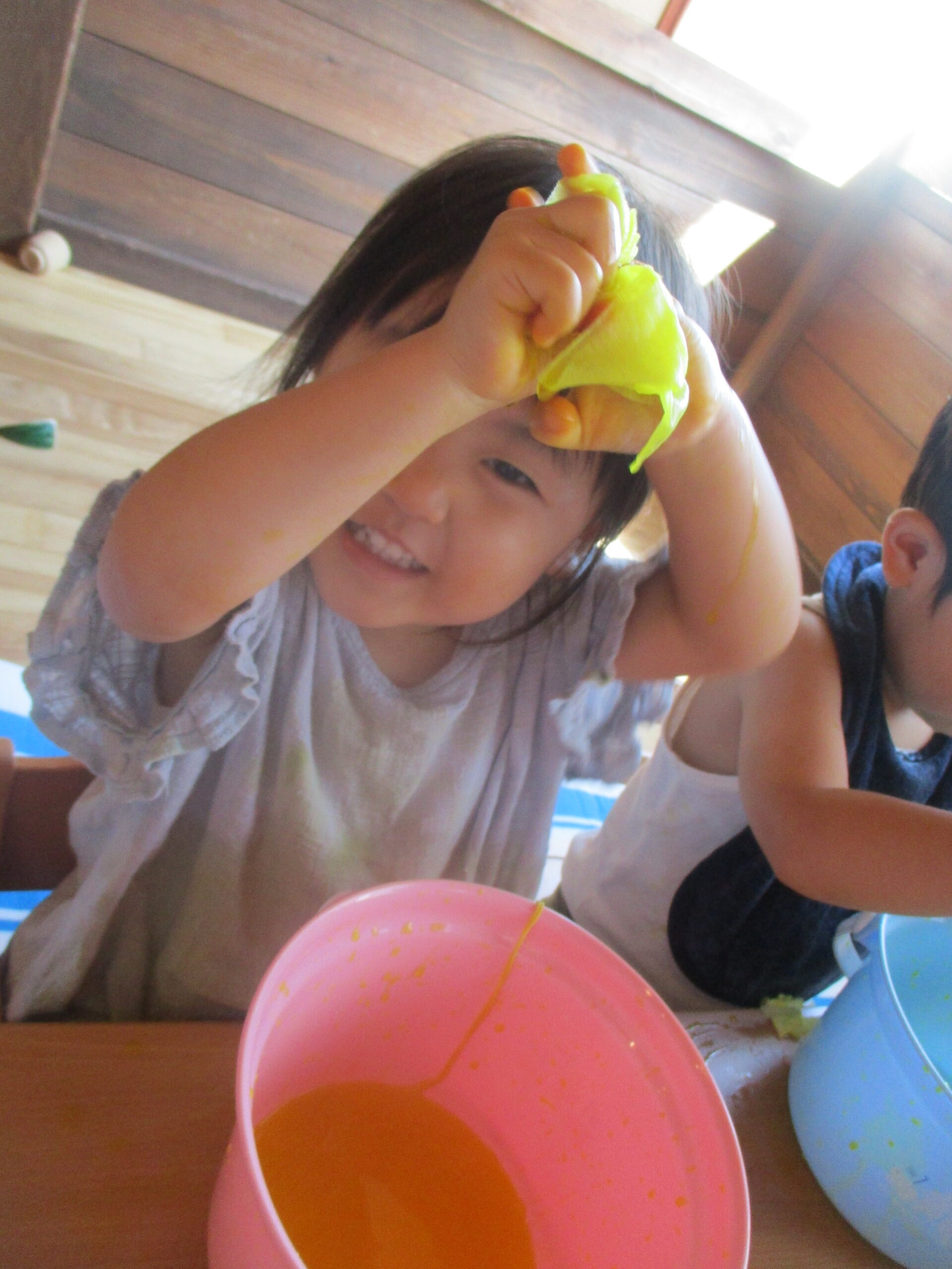 藤野園　様々な素材を染めてみたよ♪