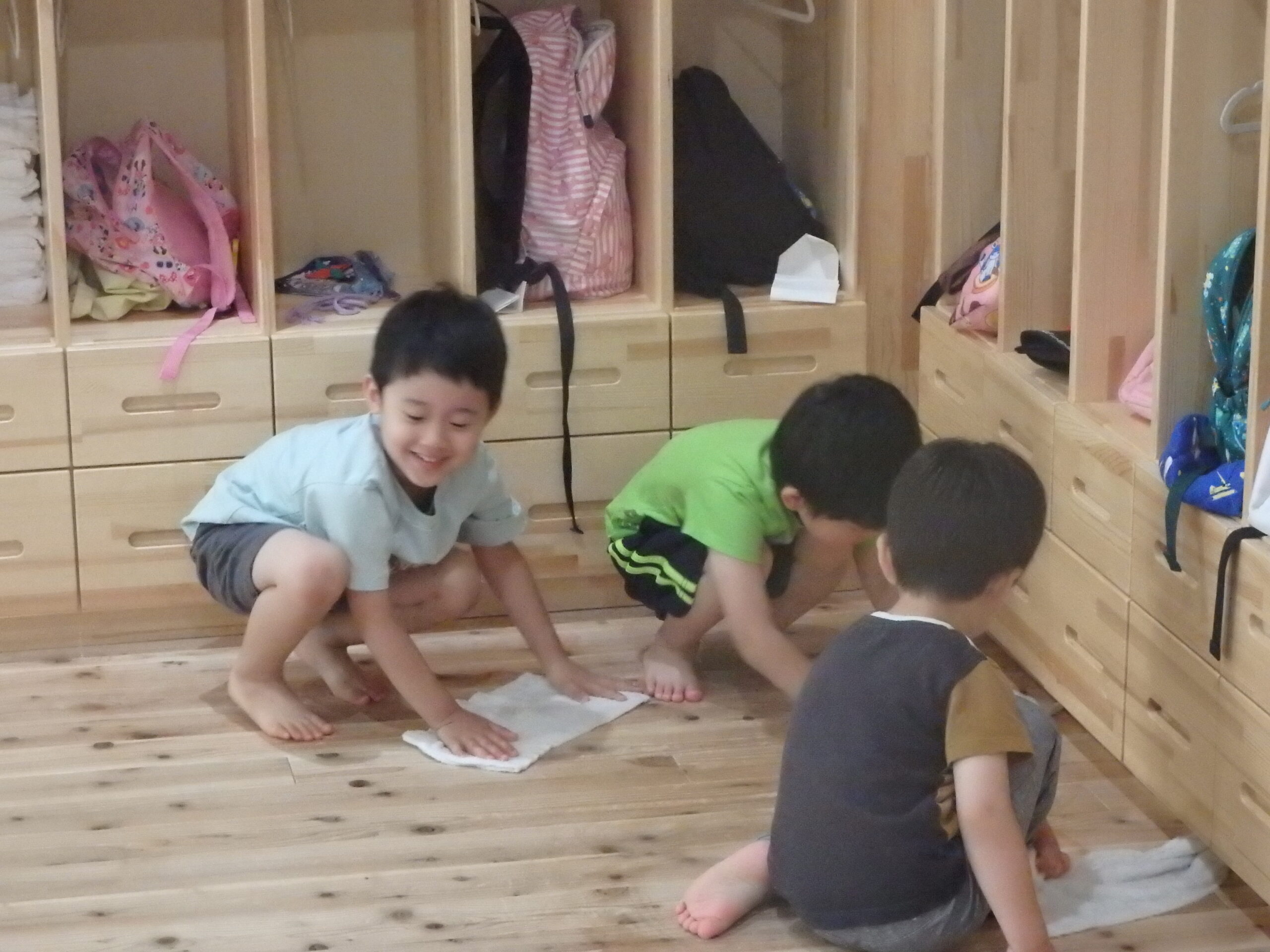 宮の森　ある日の幼児クラス①