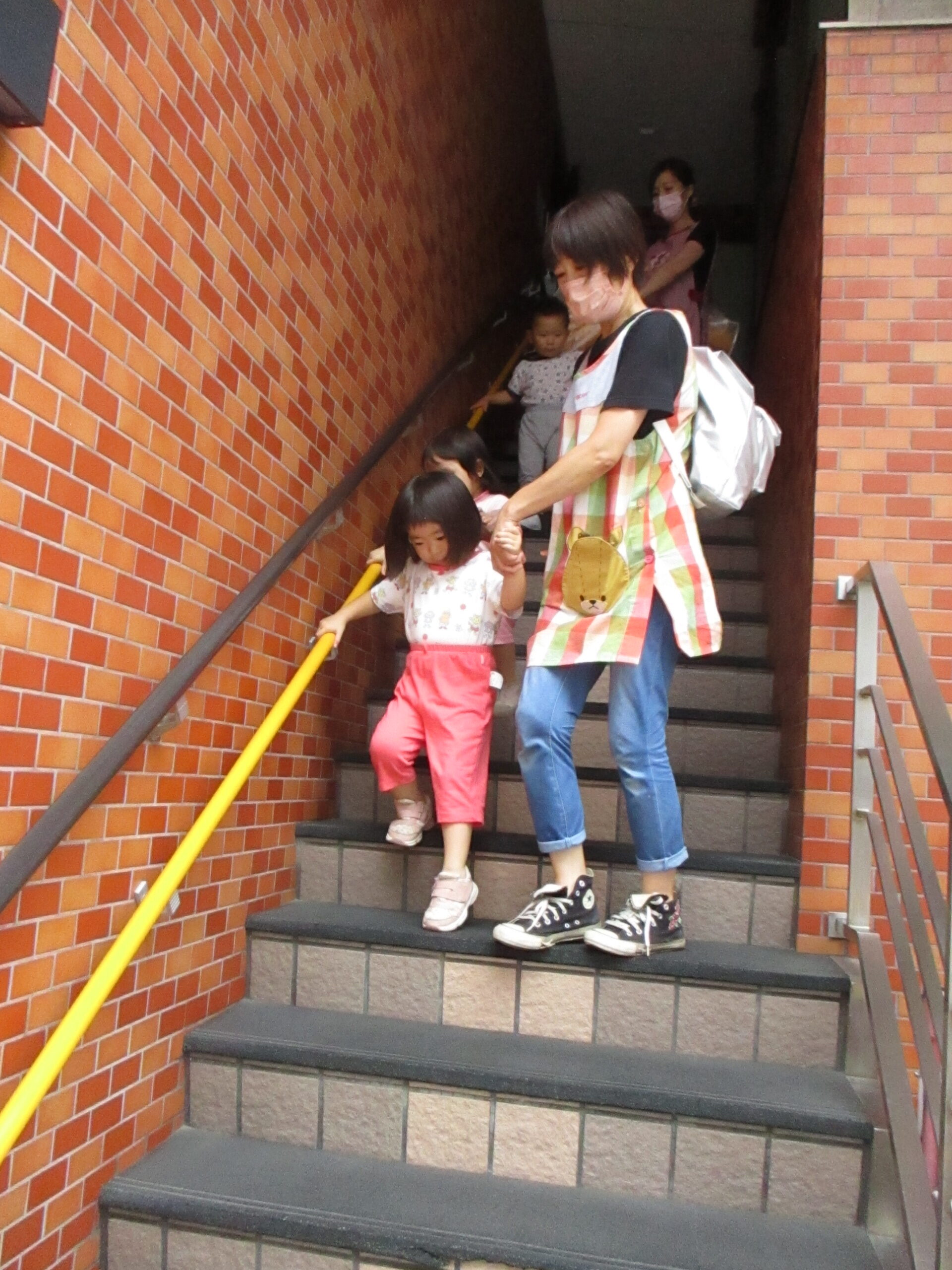 白石園　🚒８月避難訓練🚒