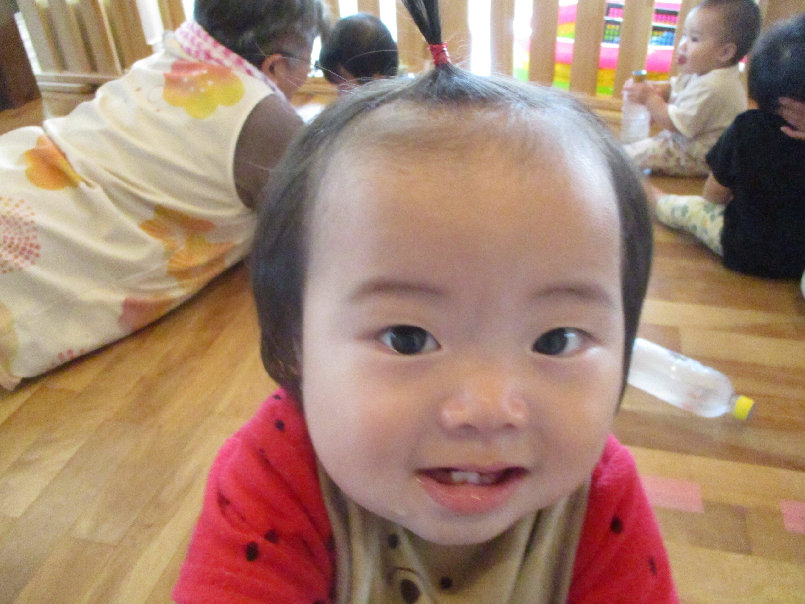 藤野園　どんぐり組　トンネルの中へ、冒険です♪