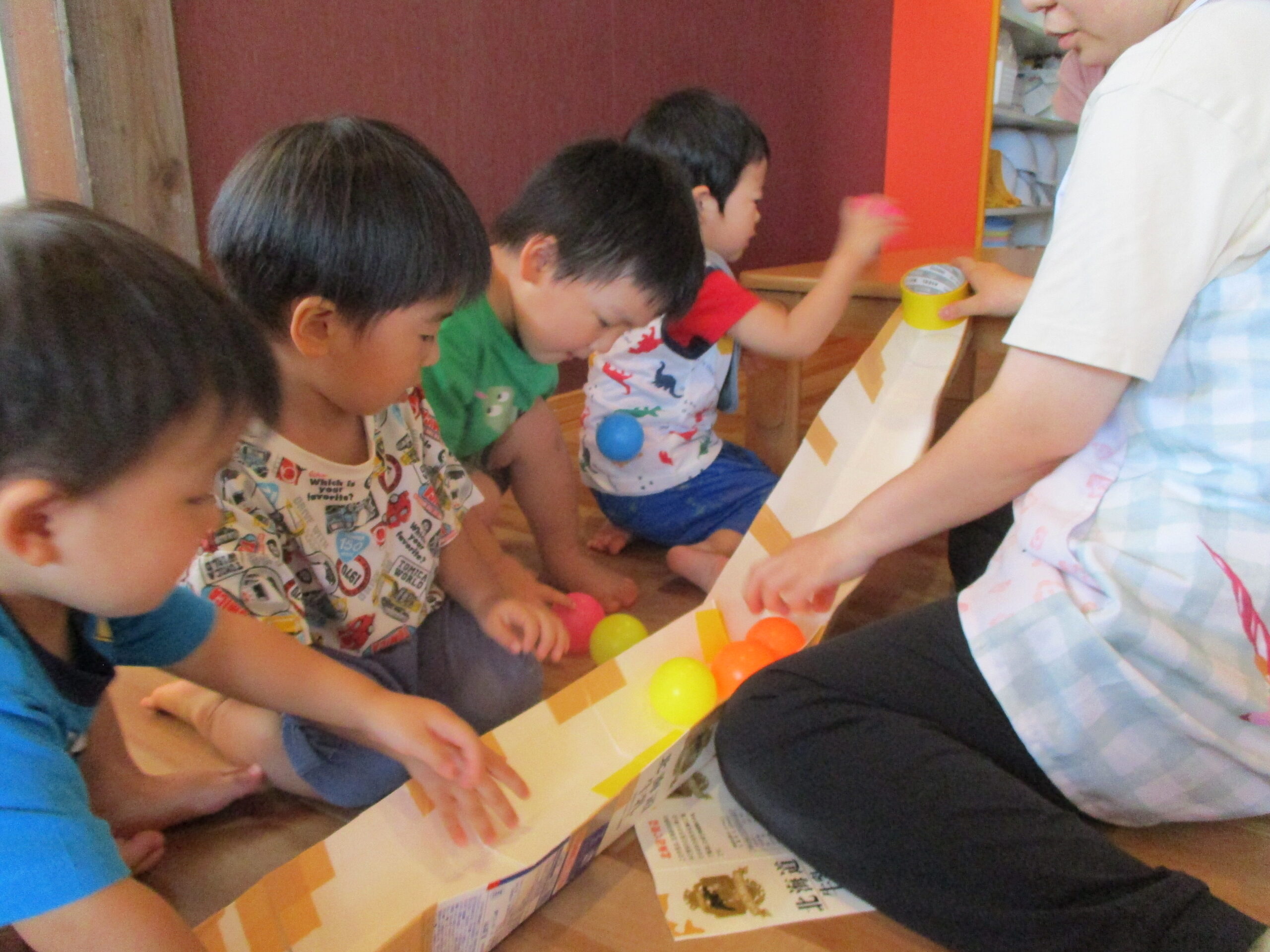 藤野園　皆で好きな遊びを楽しんだよ。