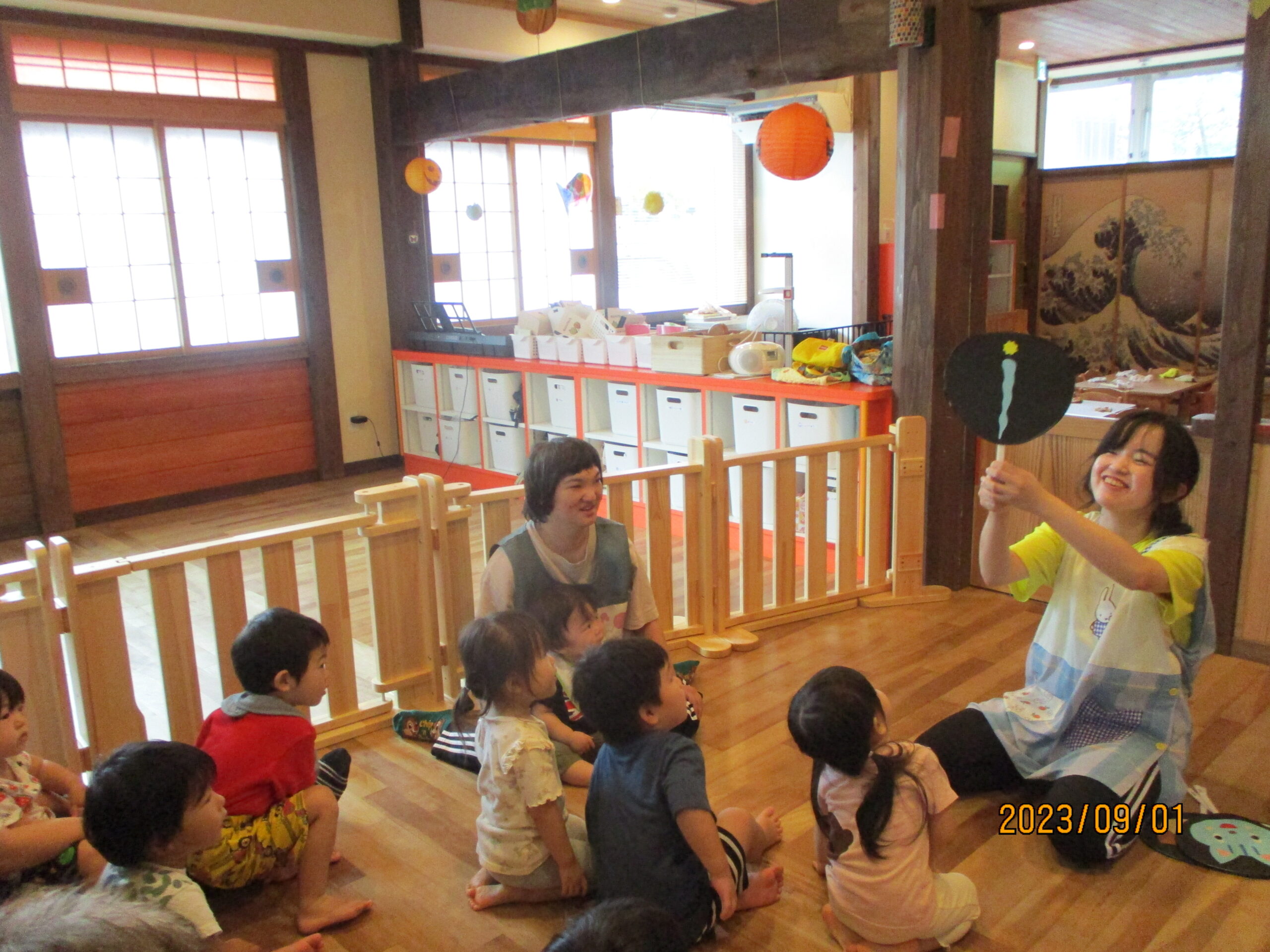 藤野園　花火の歌をうたったよ♪