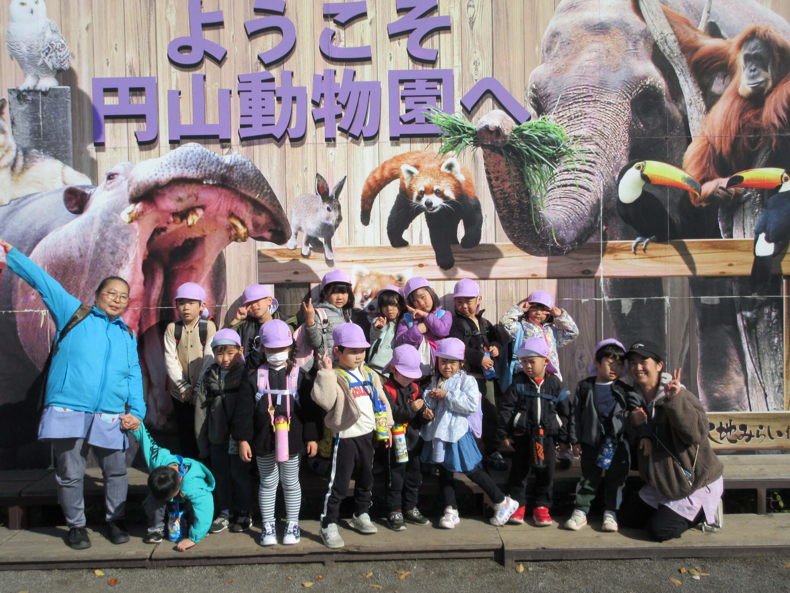 南の沢保育園　秋の動物園遠足🐘