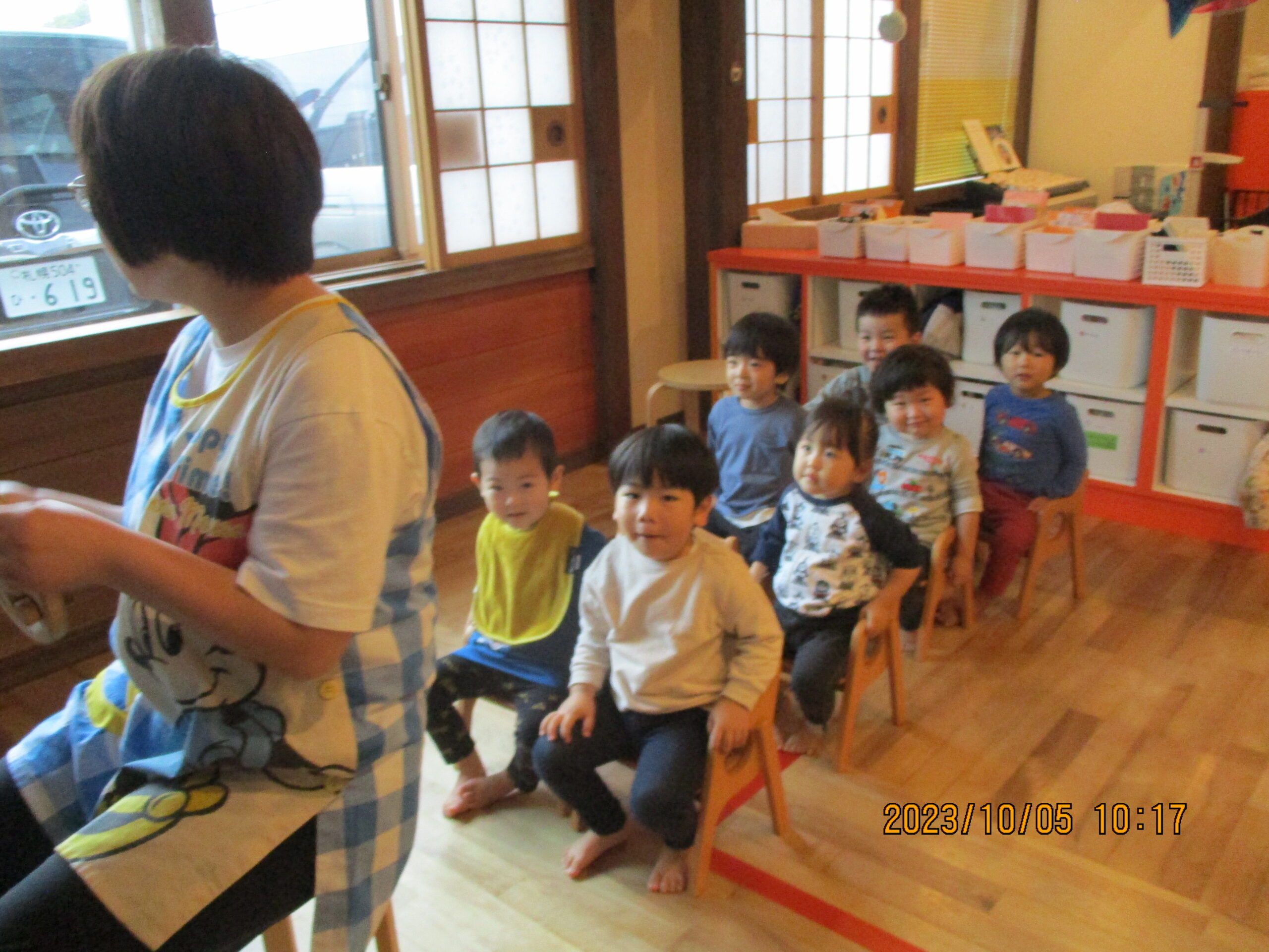 藤野園　くるみ組　遠足ごっこ遊び