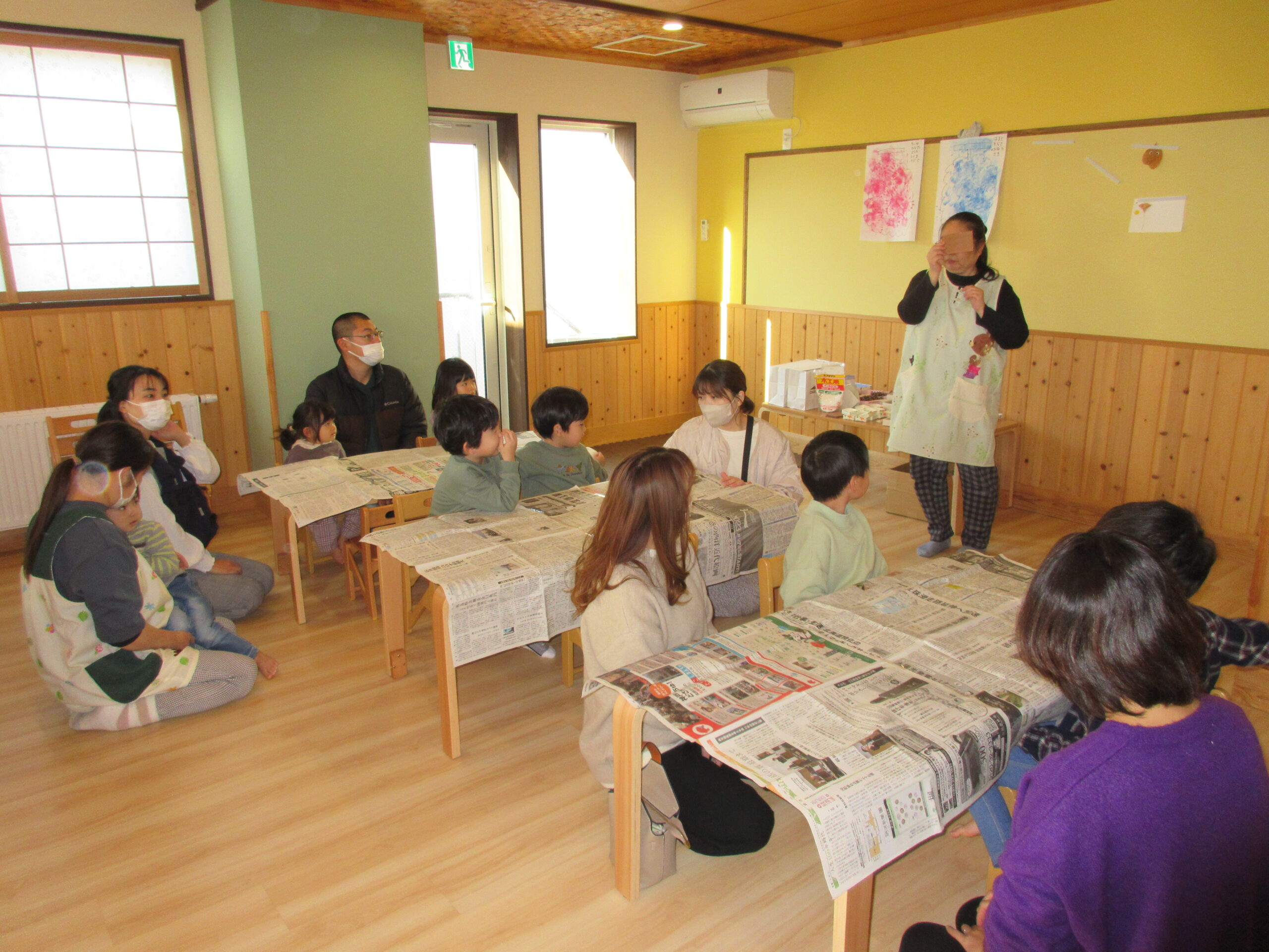 南の沢保育園　木育教室🍁・その2