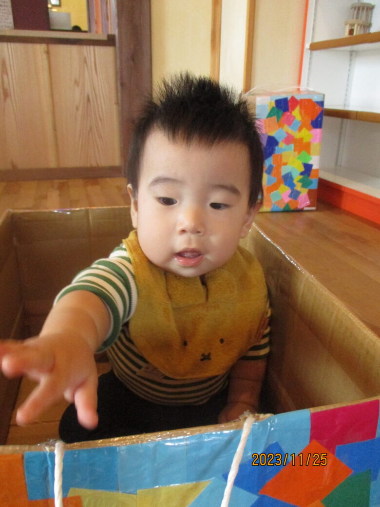 藤野園　車屋さんで遊んだよ♪