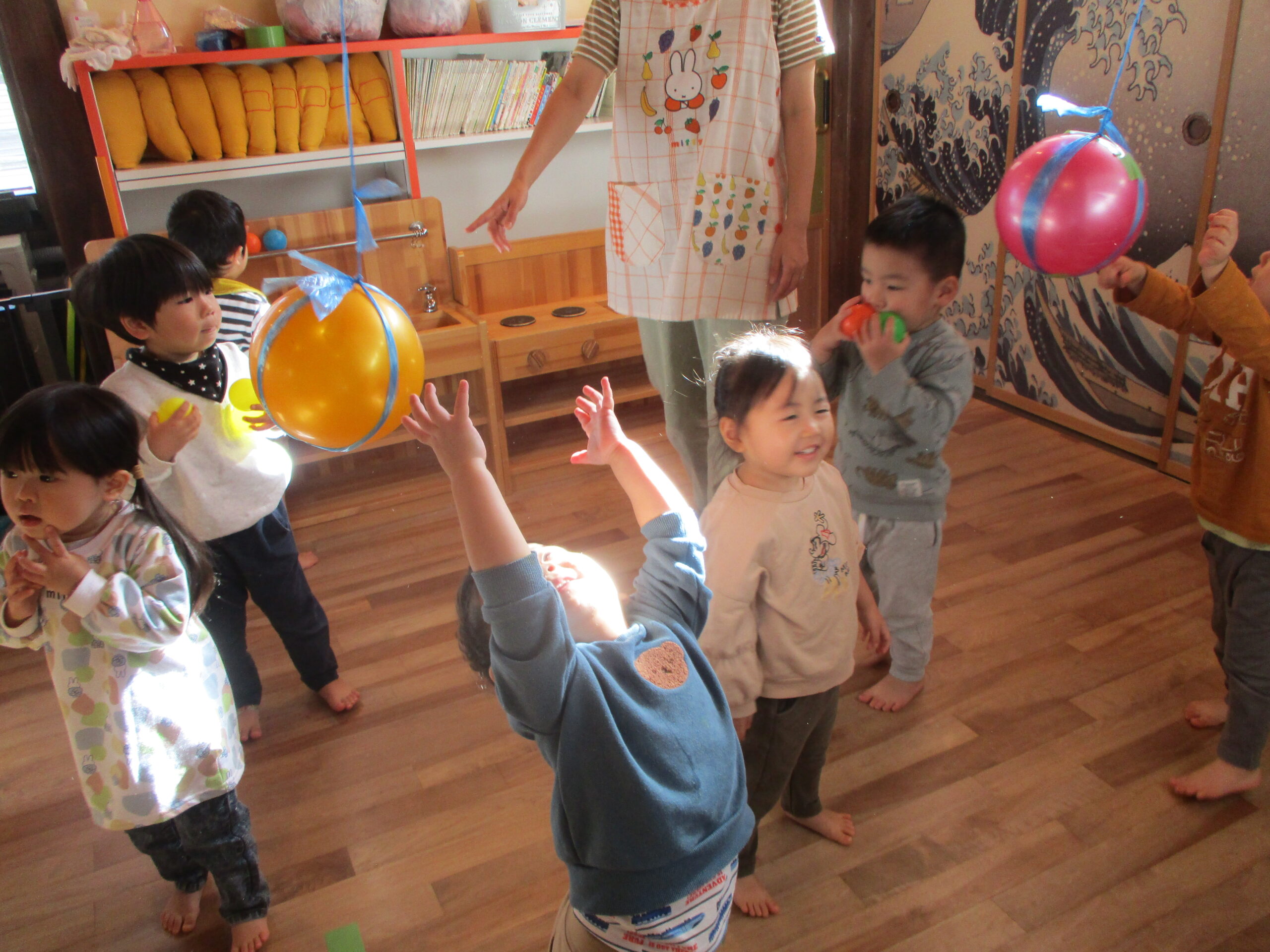 藤野園　くり組くるみ組　今日も元気いっぱい!