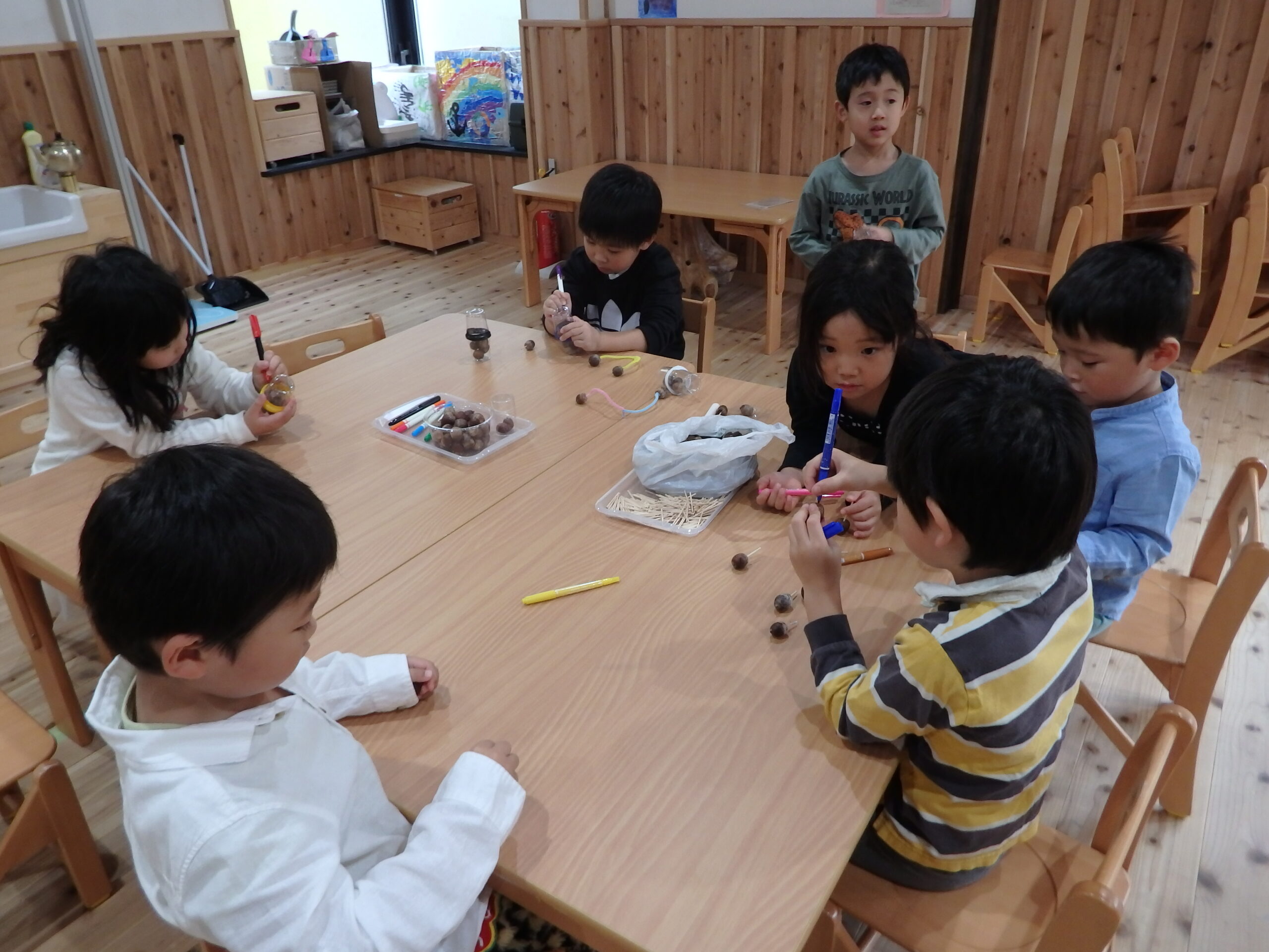 宮の森　どんぐり製作🌰