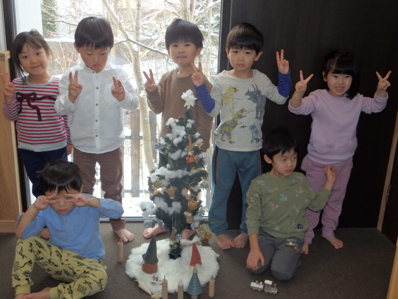 宮の森保育園　クリスマス誕生会🎅🎂