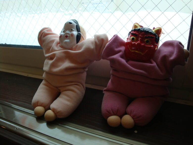 南の沢保育園　ふくわらい製作