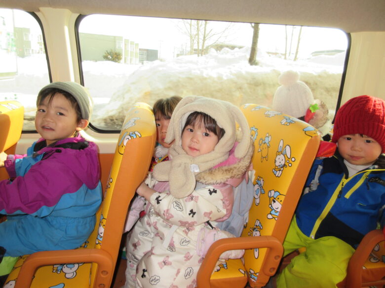 南の沢保育園　くるみ組冬の遠足🚌