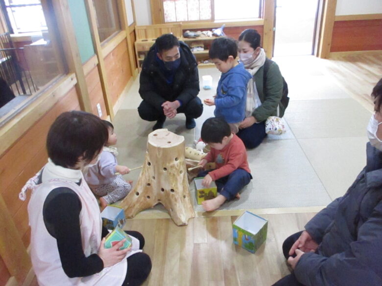 白石園　☆冬の保育参観☆