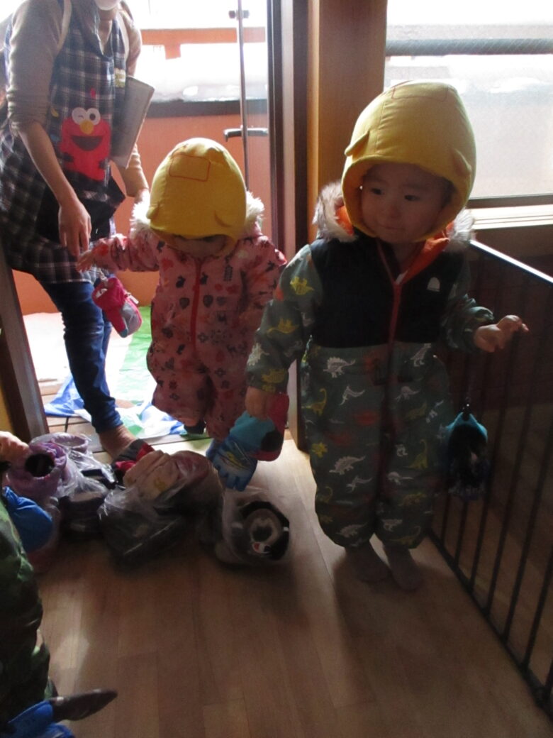 白石園　🚒２月避難訓練🚒