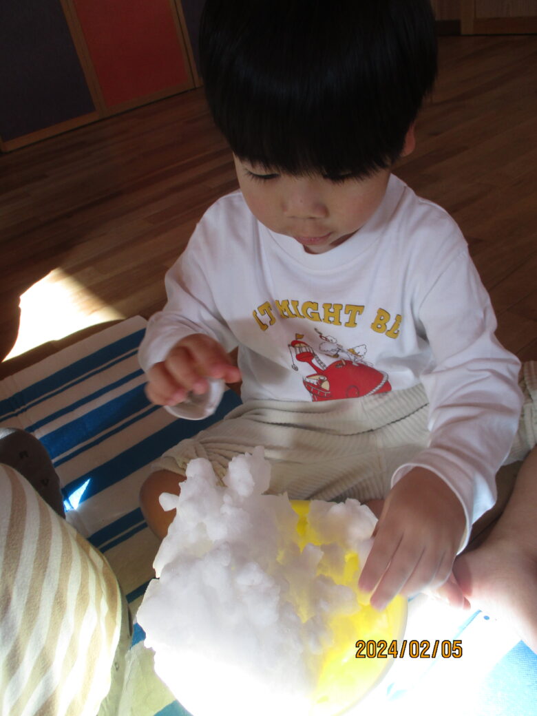 藤野園　くり、くるみ組　ケーキ作ったよ♪