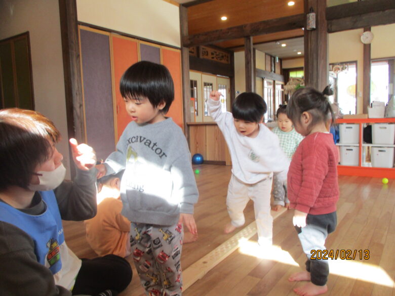 藤野園　体をいっぱい動かしました♪