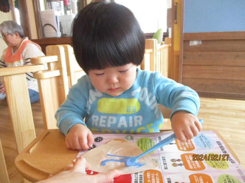 藤野園　どんぐり組　🌸ひなまつりの制作をしました🌸