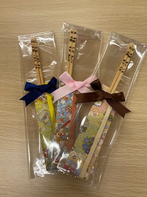 宮の森保育園　　檜の箸🥢