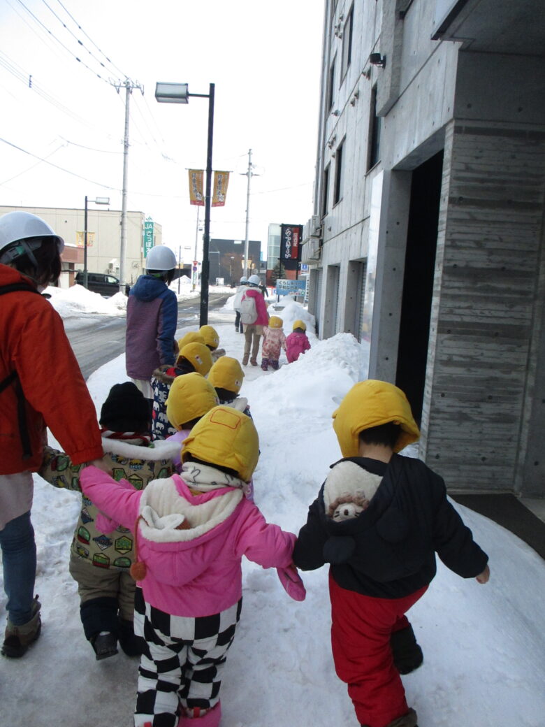 白石園　🚒　３月避難訓練　🚒